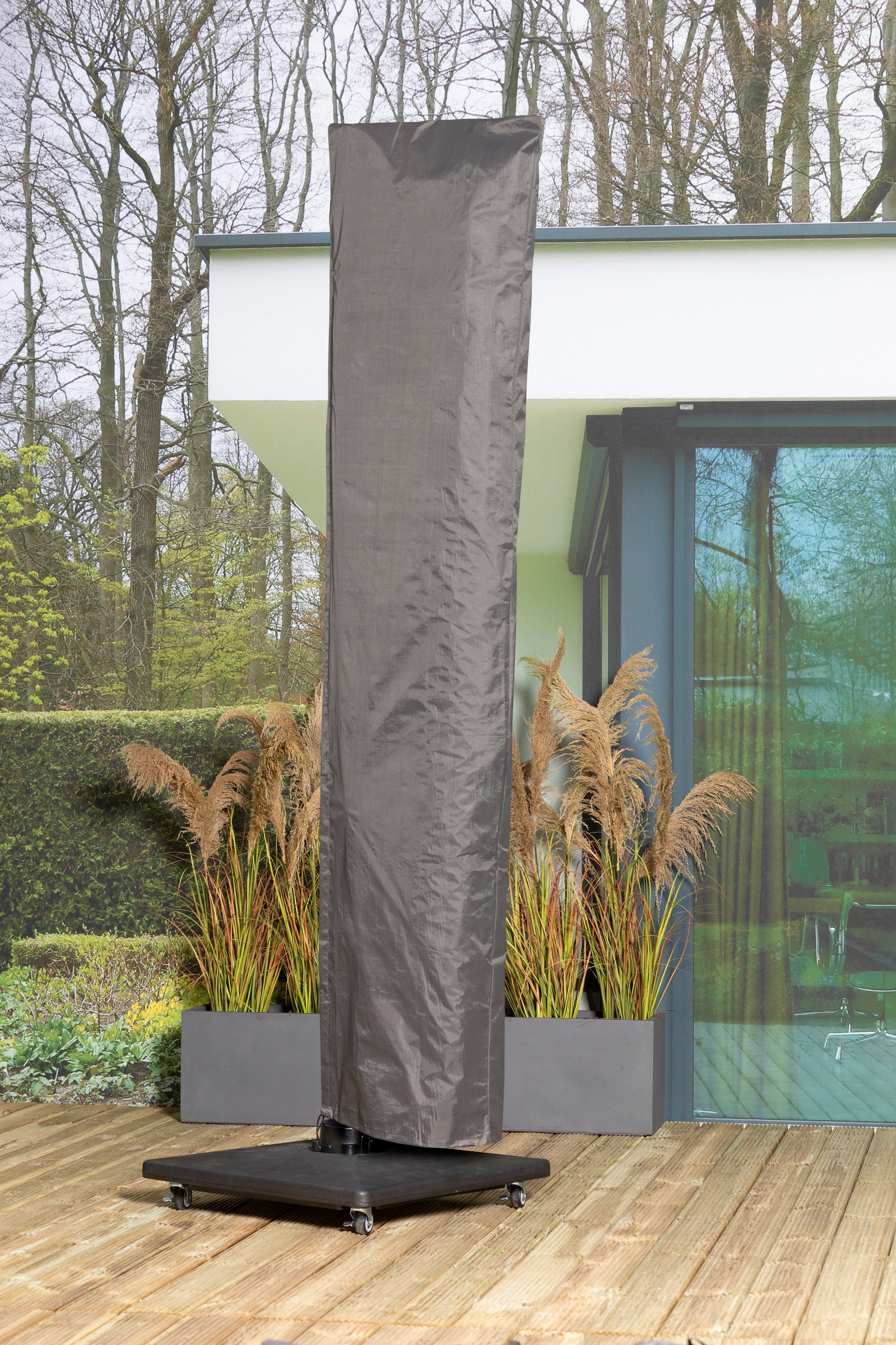 winza outdoor covers Sonnenschirm-Schutzhülle, geeignet für Schirme bis ø 450-500 cm, Maße 275x70 cm
