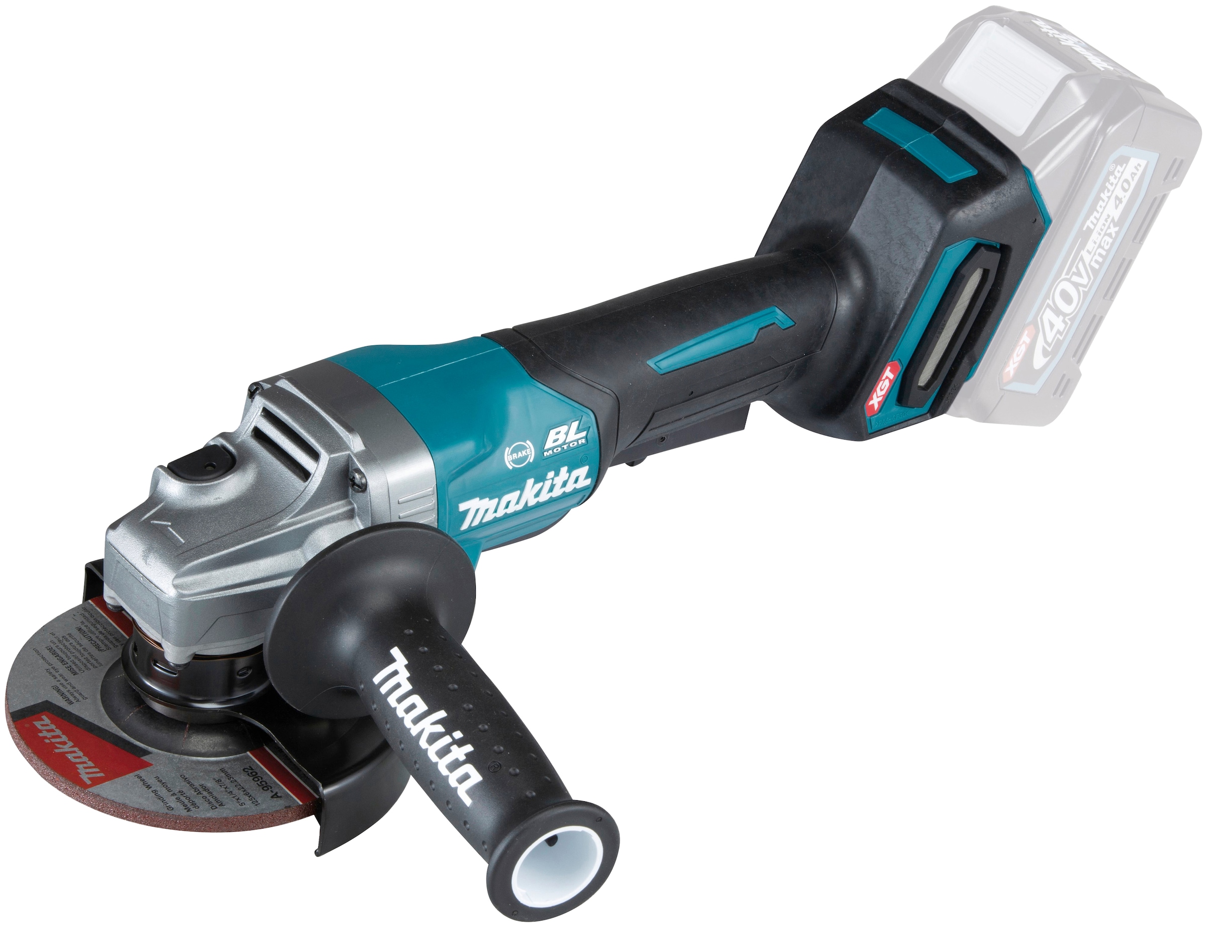 Makita Akku-Winkelschleifer »GA013GZ«, XGT, 40V max., 125 mm, ohne Akku und Ladegerät