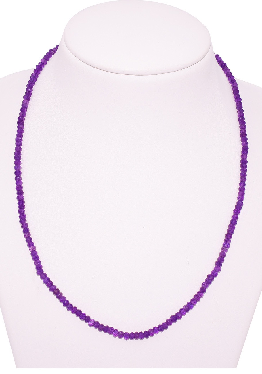 Firetti Kette ohne Anhänger »Schmuck Geschenk Silber 925 Halsschmuck Halskette Amethyst«, Made in Germany - mit Amethyst
