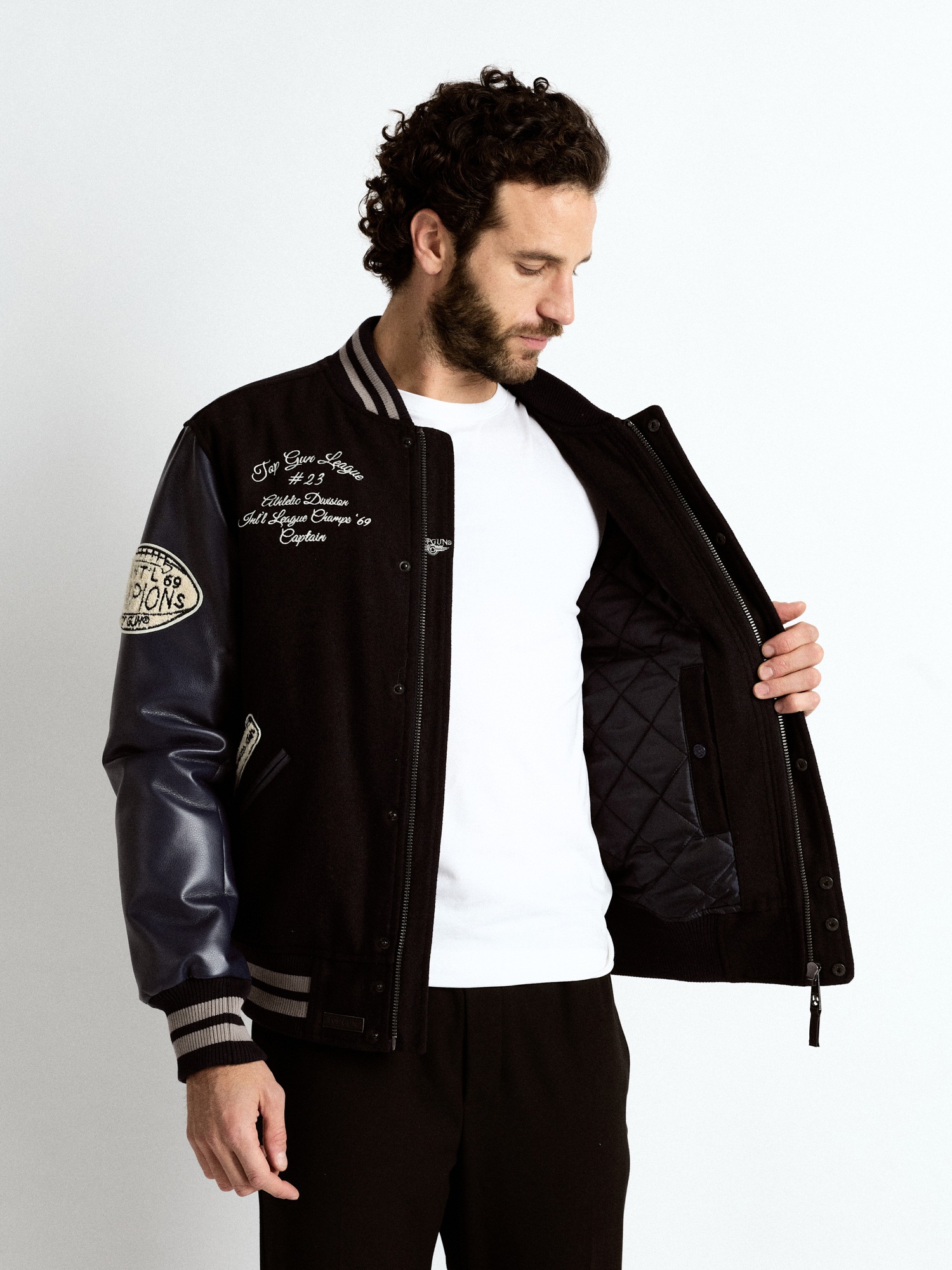 TOP GUN Collegejacke »TG25014«