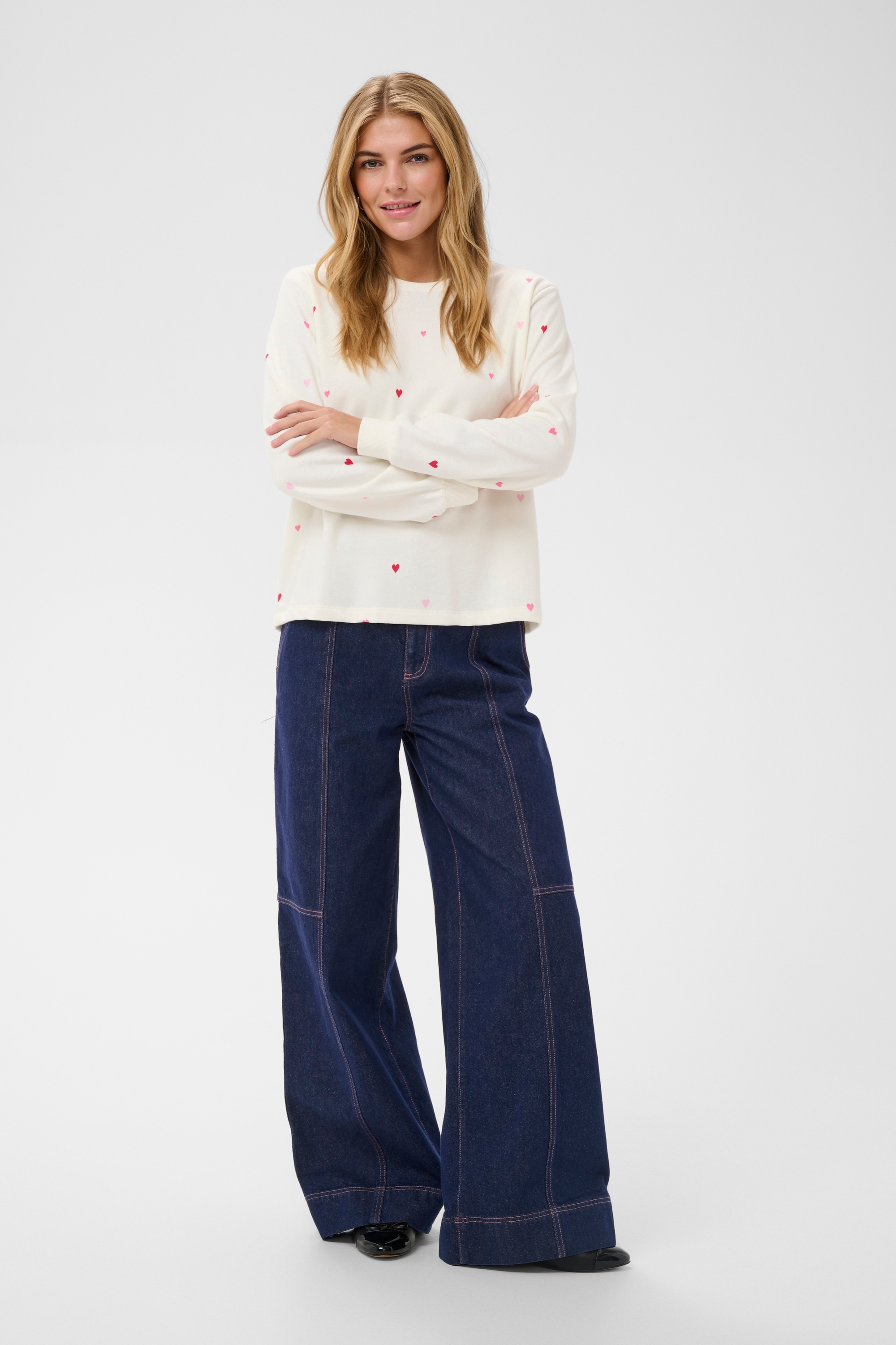 Saint Tropez Sweatjacke »Damen Trackjacket-sweat JohanniSZ«