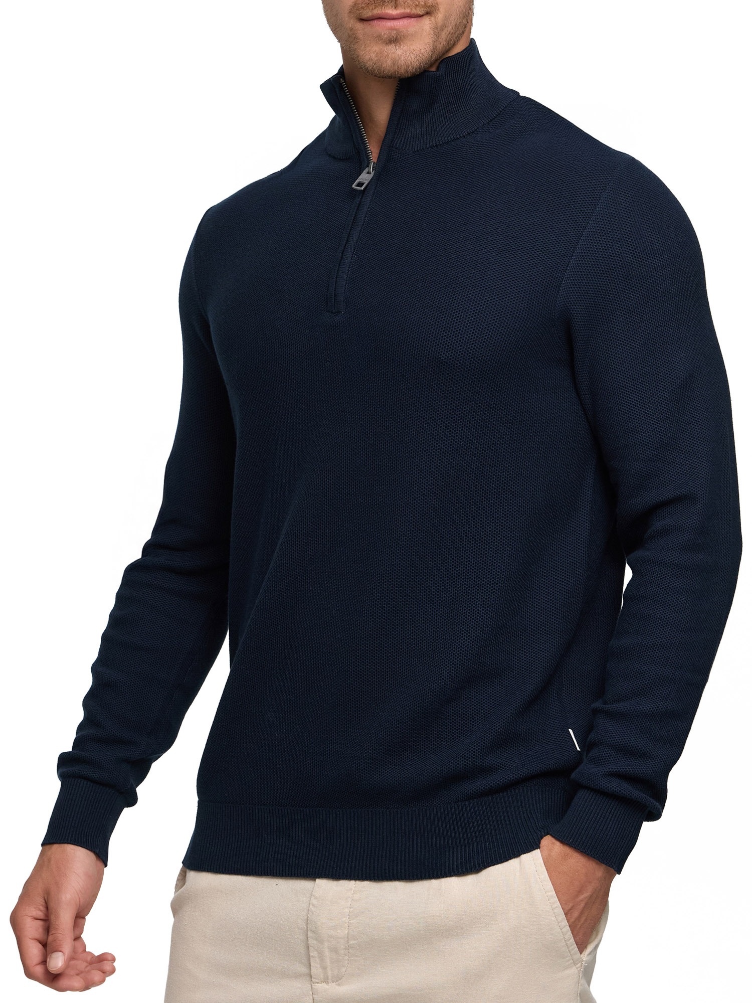 Indicode Troyer "INBarcerle Half Zip" günstig online kaufen
