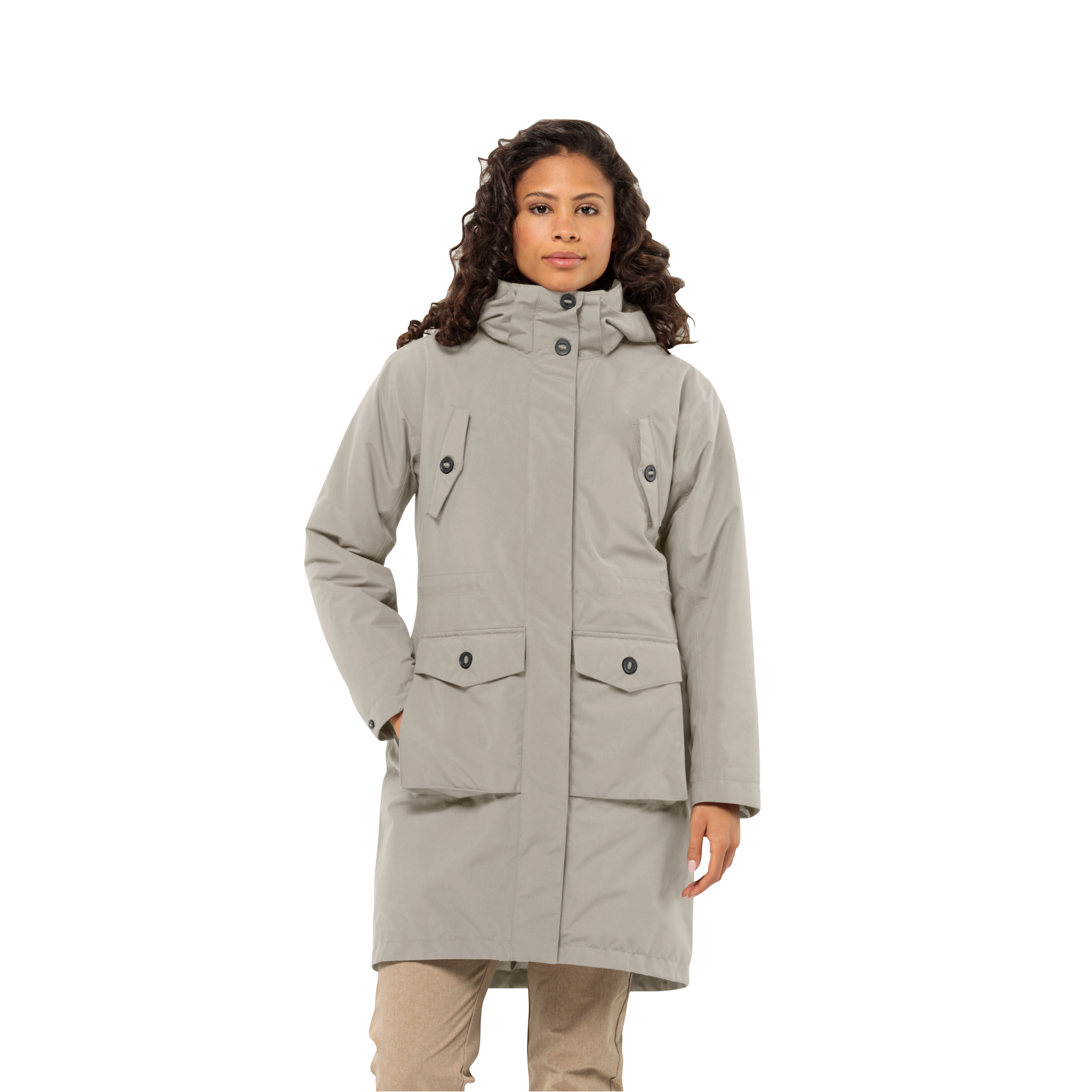 Jack Wolfskin 3-in-1-Funktionsmantel "EISWALD 3IN1 PARKA W", mit Sherpa Fle günstig online kaufen