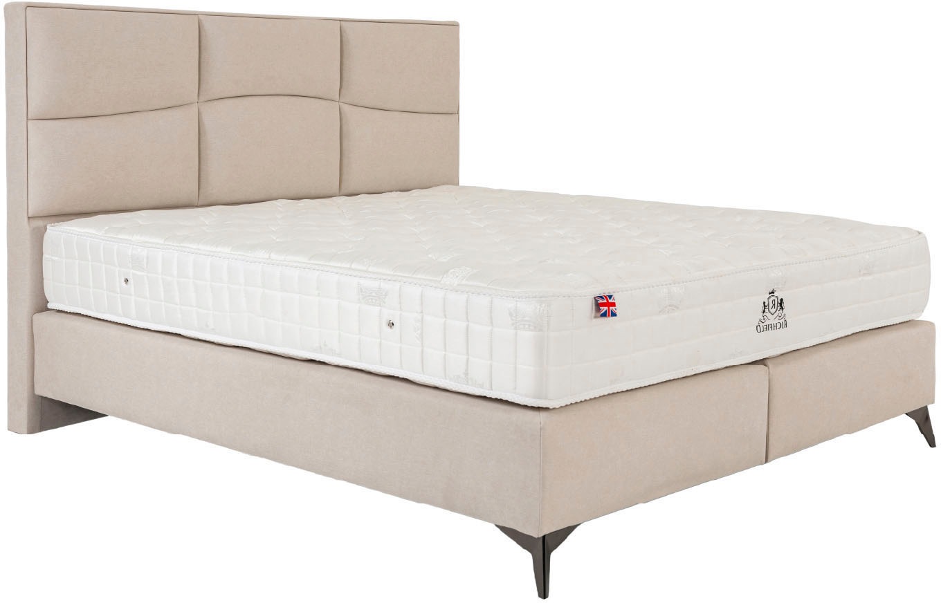 Thumbnail - Home affaire Boxspringbett "Violette erhältlich in den Breite 160, 180 & 200cm" inkl. Topper und extra dicker Taschen-Fe...