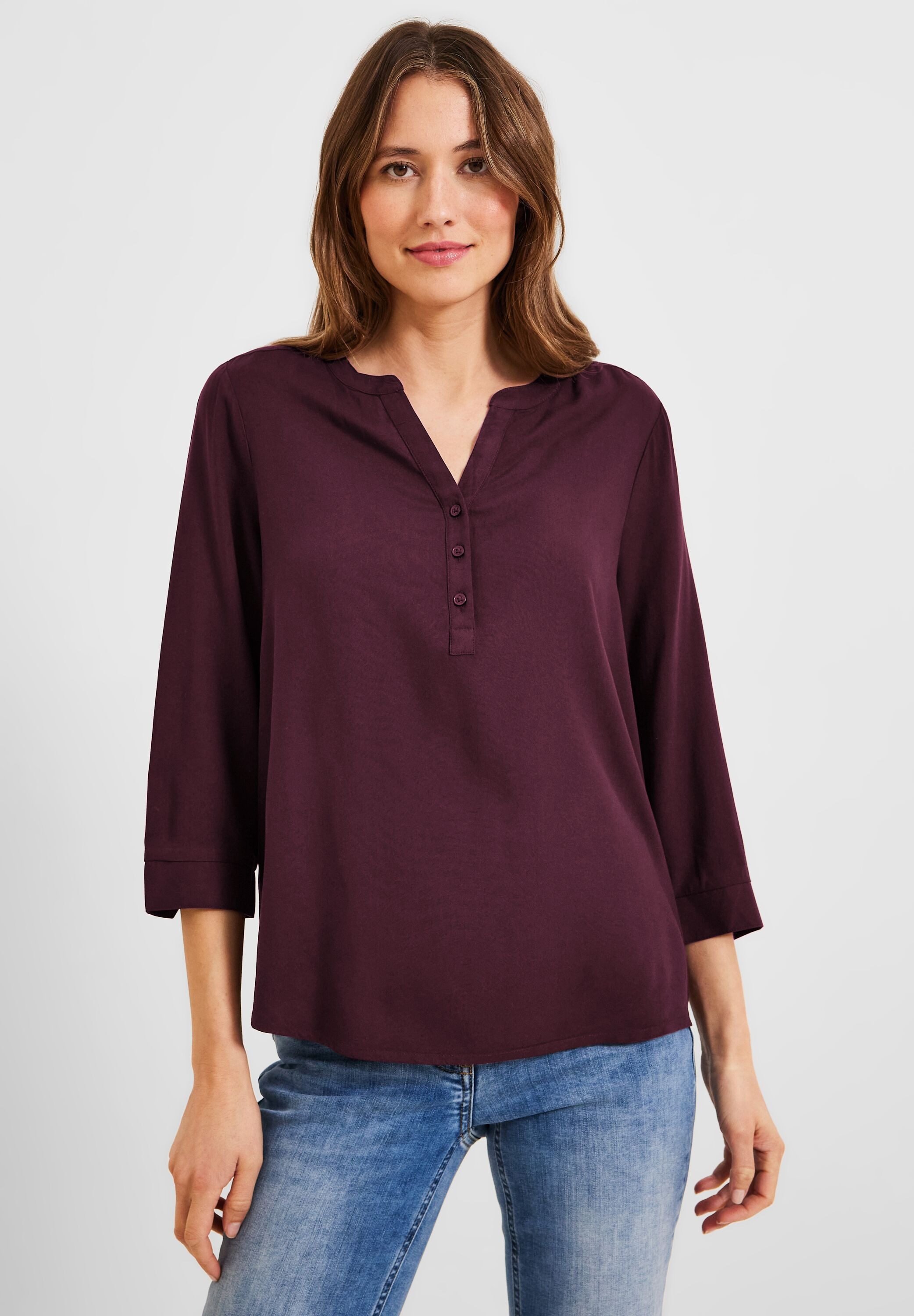 Cecil Shirtbluse, aus softer Viskose