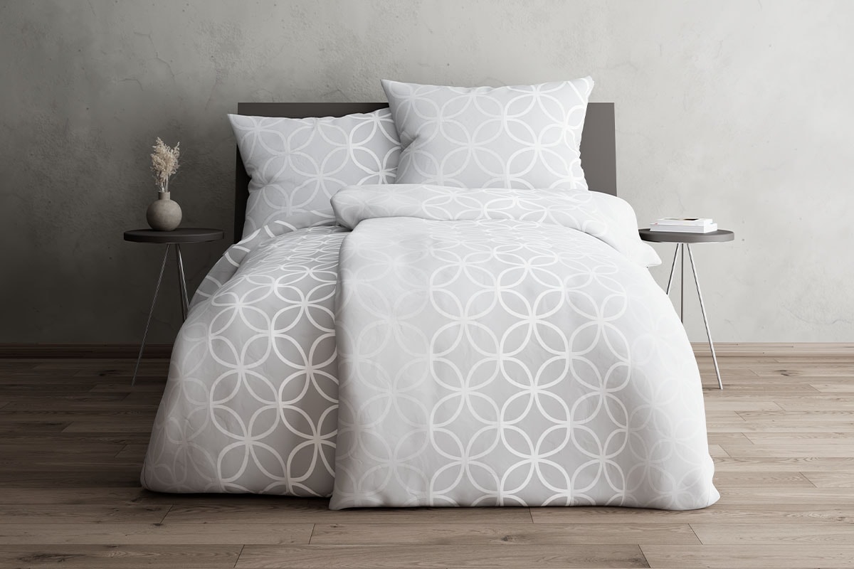 Grund Bettwäsche »Aluna Bettwäsche« 2 tlg. Aus 100% Baumwollsatin gefertigt