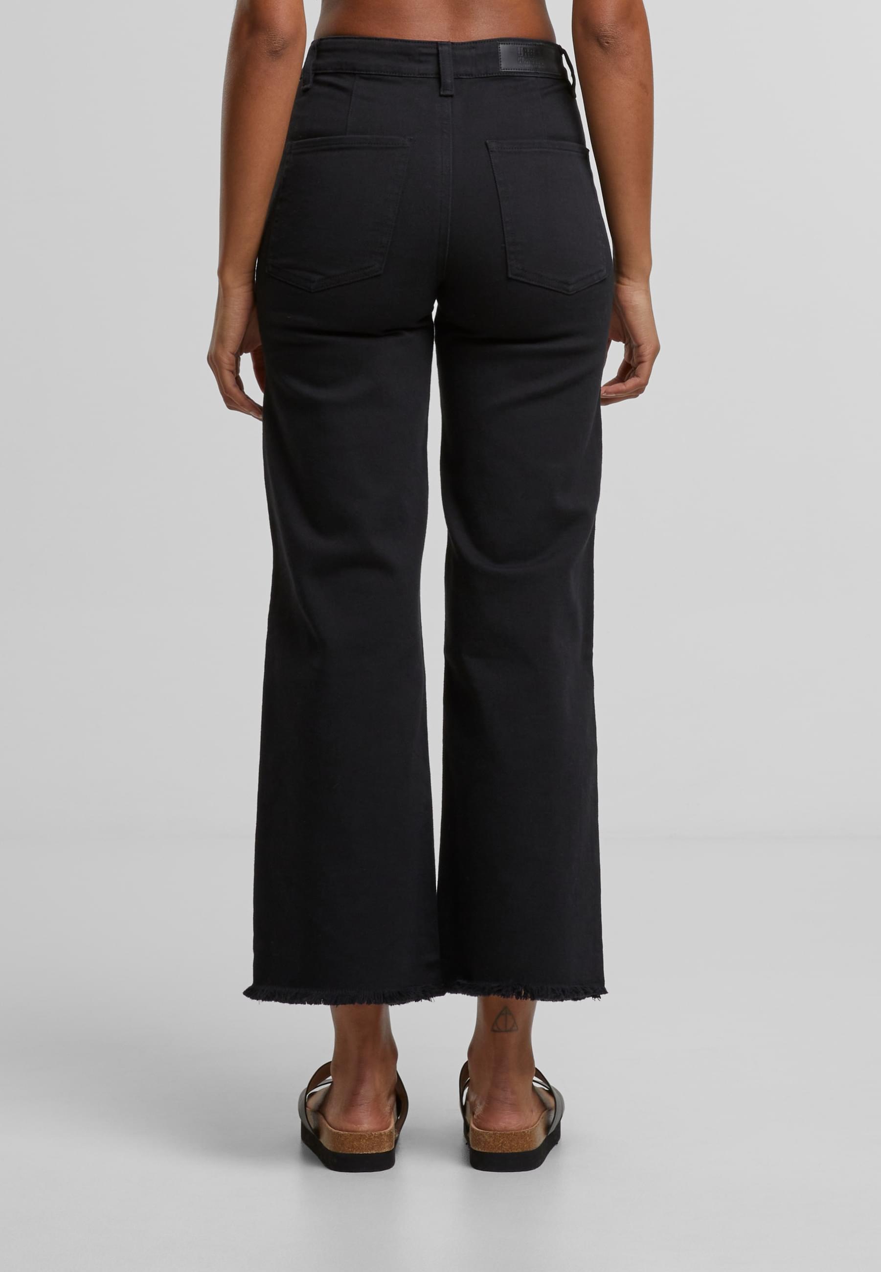 URBAN CLASSICS Bequeme Jeans »Urban Classics Ladies Relaxed Straight Fit Denim«