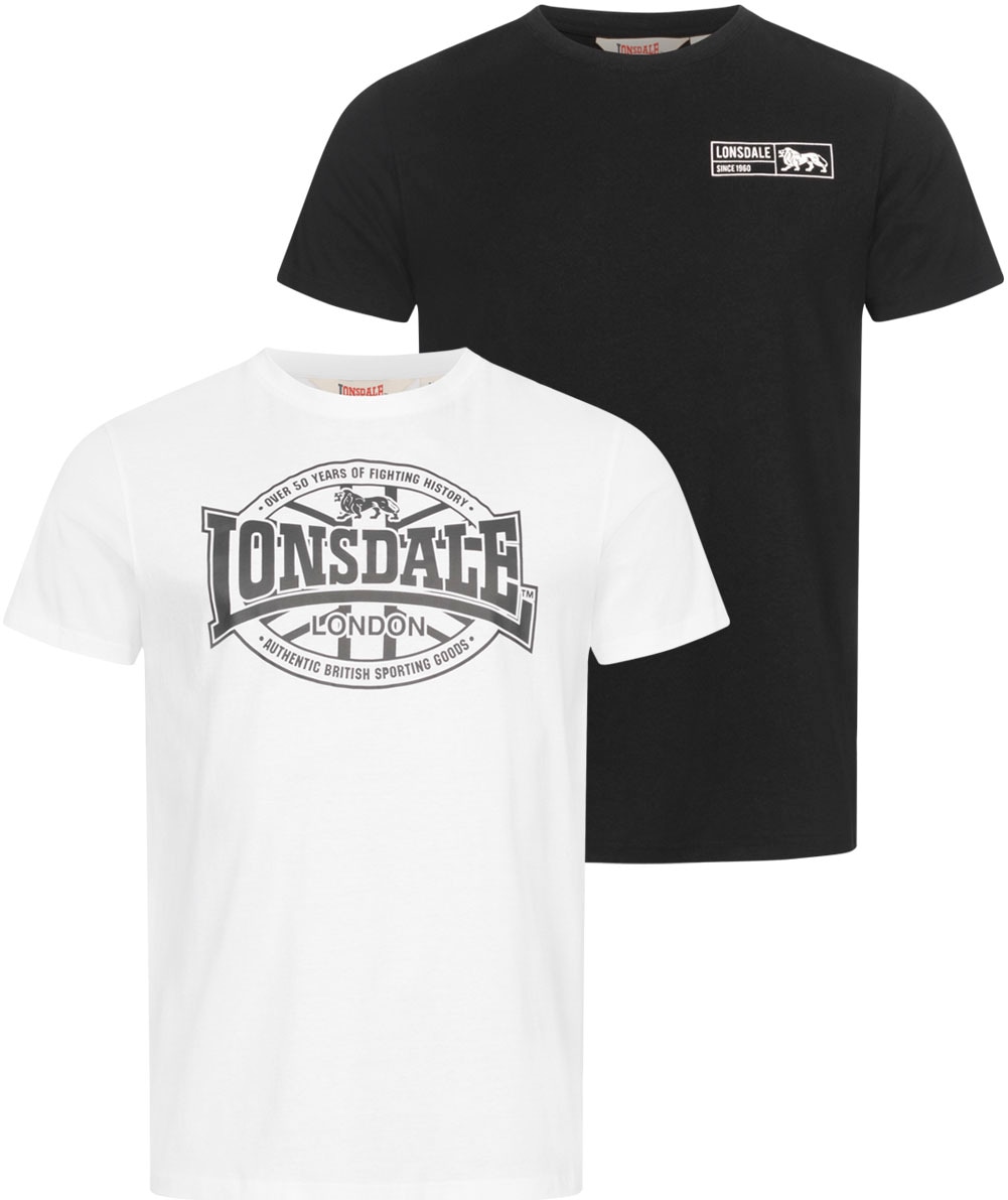Lonsdale T-Shirt "CLONKEEN" Packung, 2-er Pack, 2 Stk. günstig online kaufen
