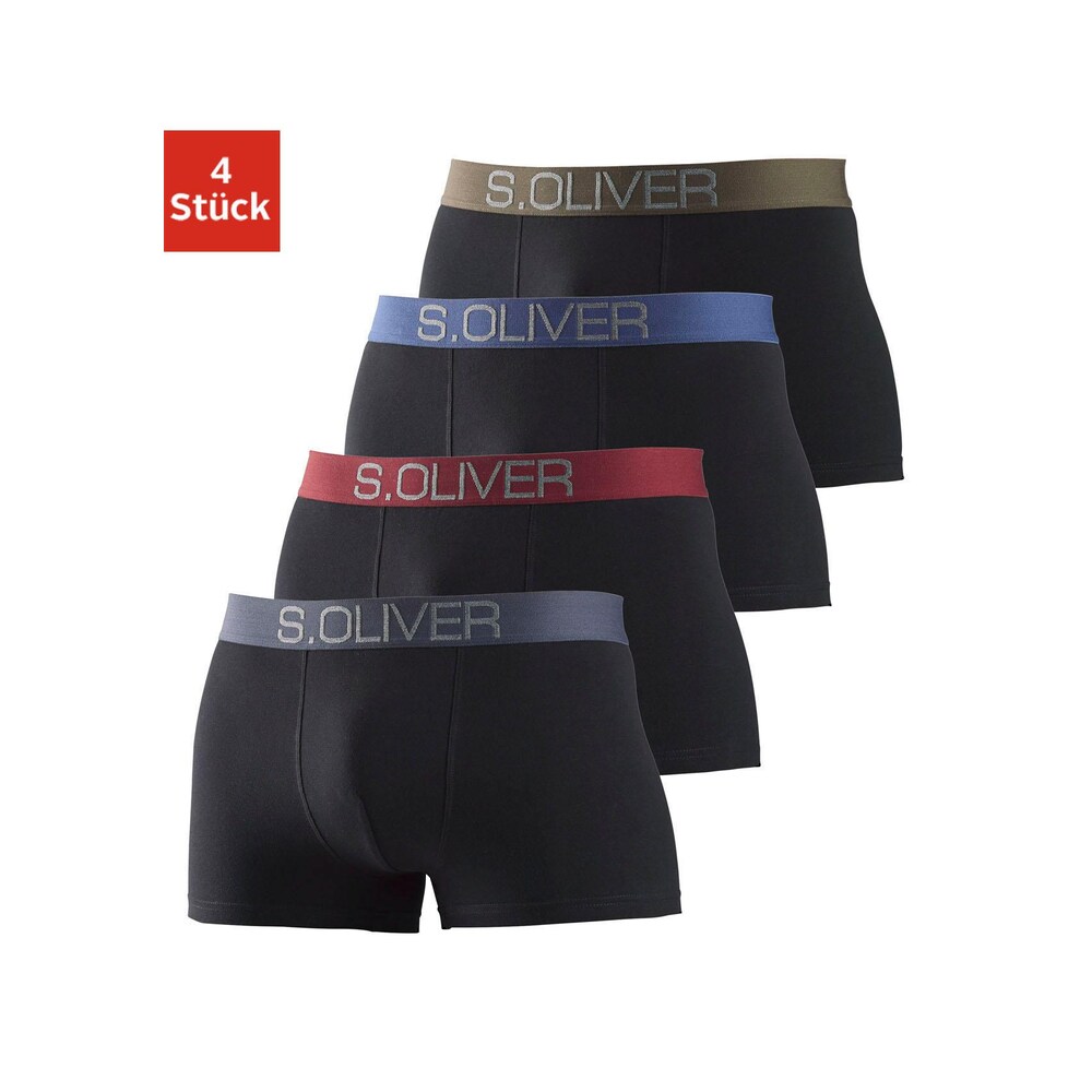 Boxer, (Packung, 4 St.)