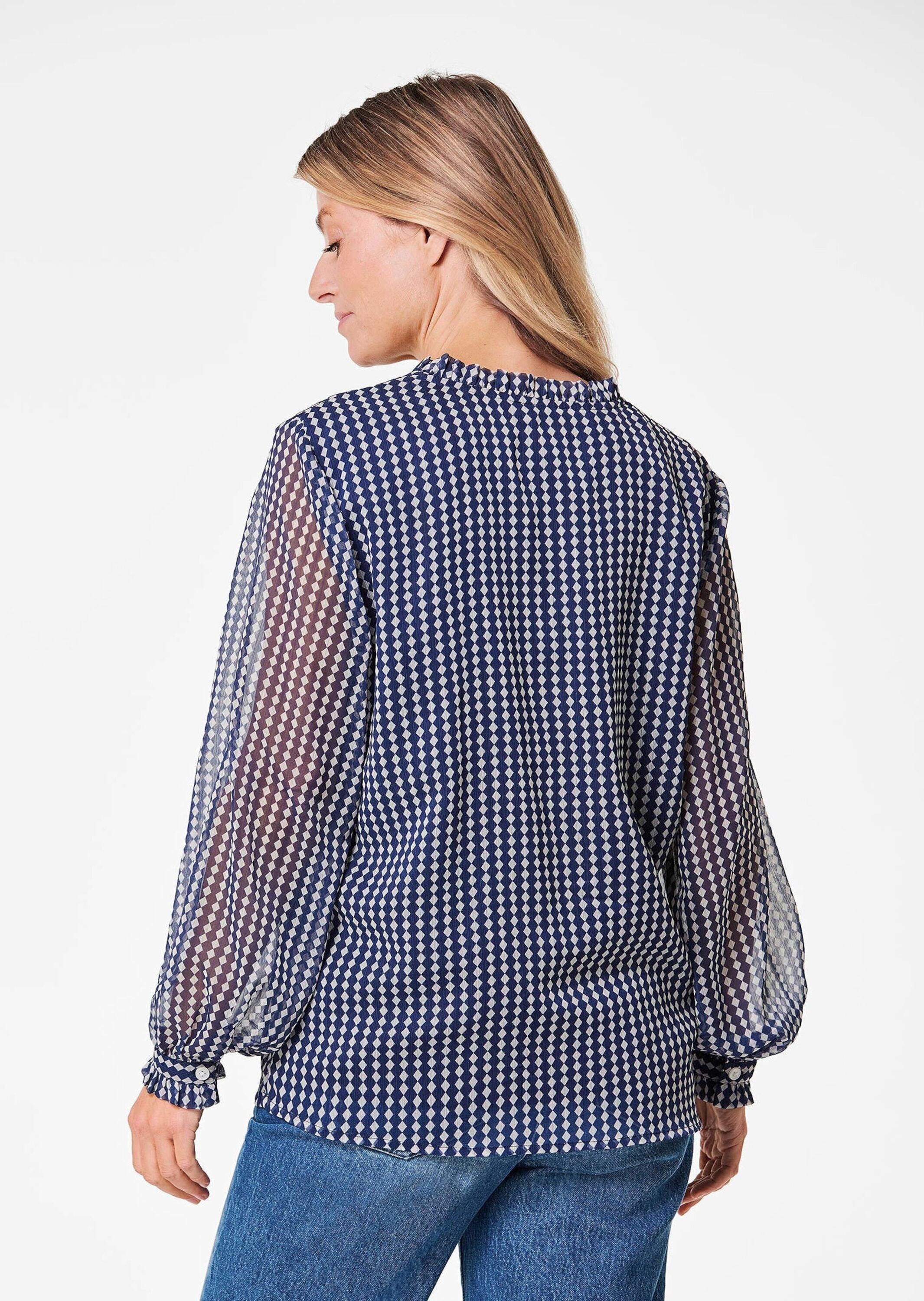 GOLDNER Chiffonbluse »Bluse«
