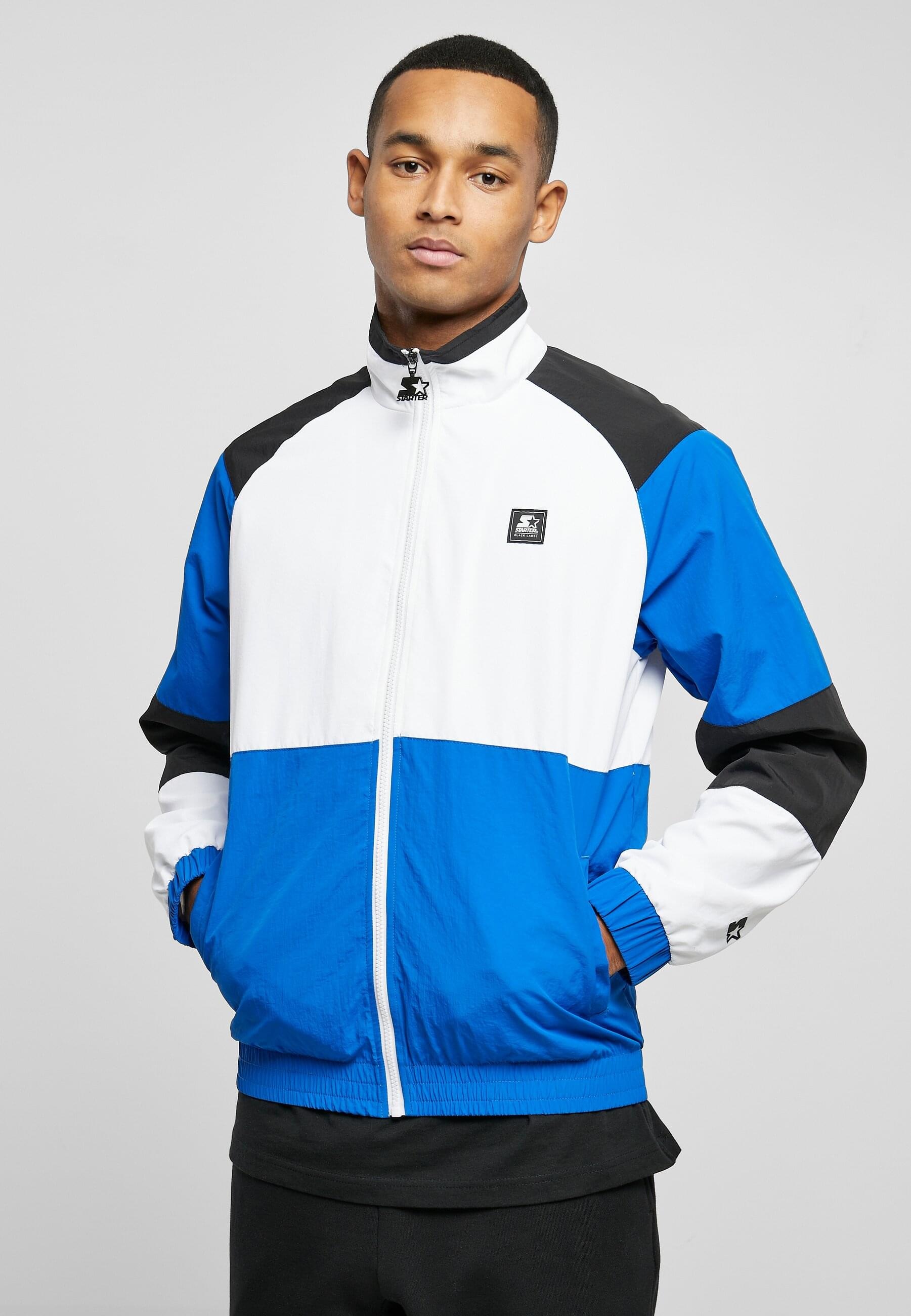 Starter Black Label Allwetterjacke »Starter Black Label Herren Starter Color Block Retro Jacket«, (1 St.), ohne Kapuze