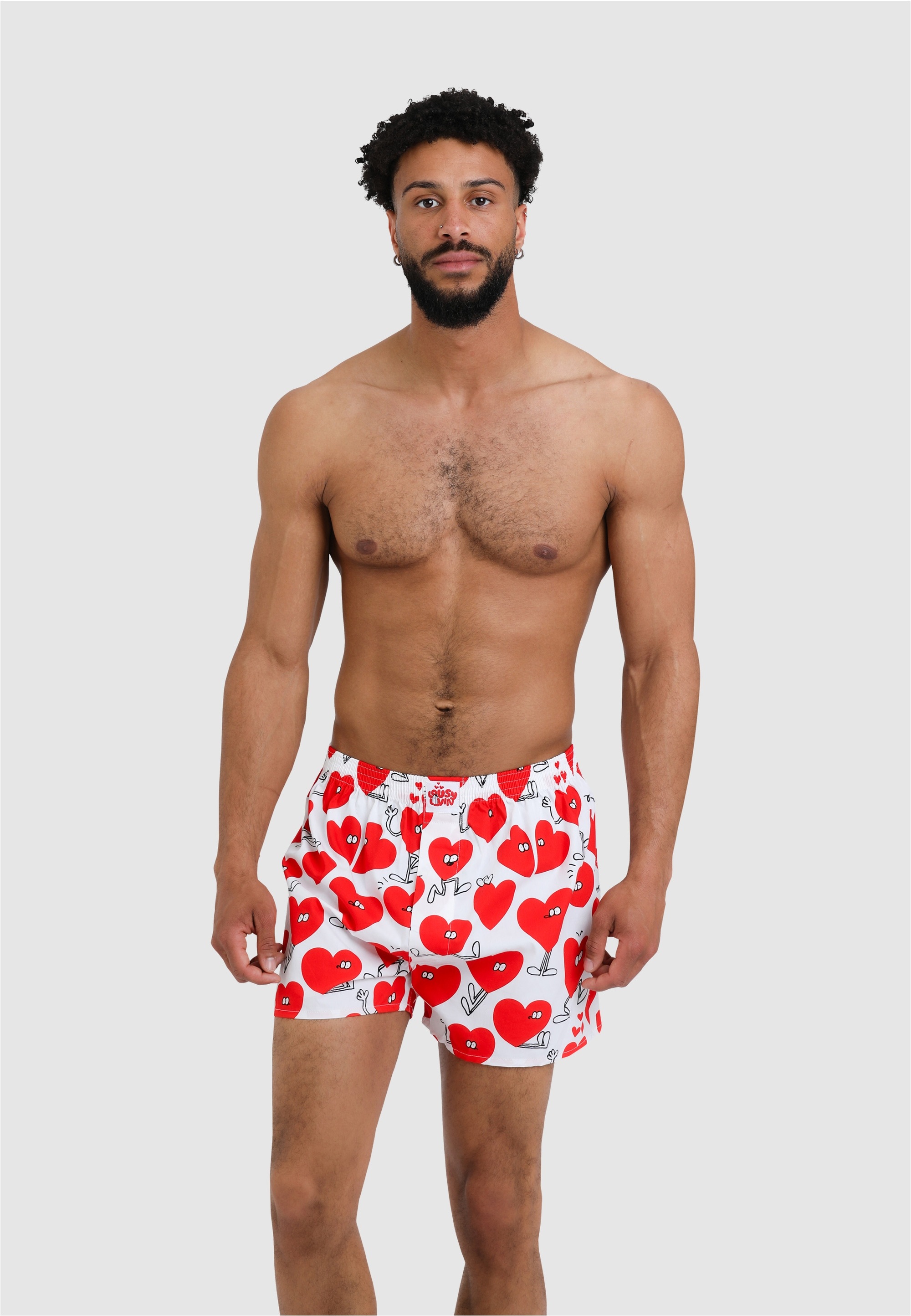 Thumbnail - Lousy Livin Boxershorts "Rose & Valentines" im praktischen 2er-Pack