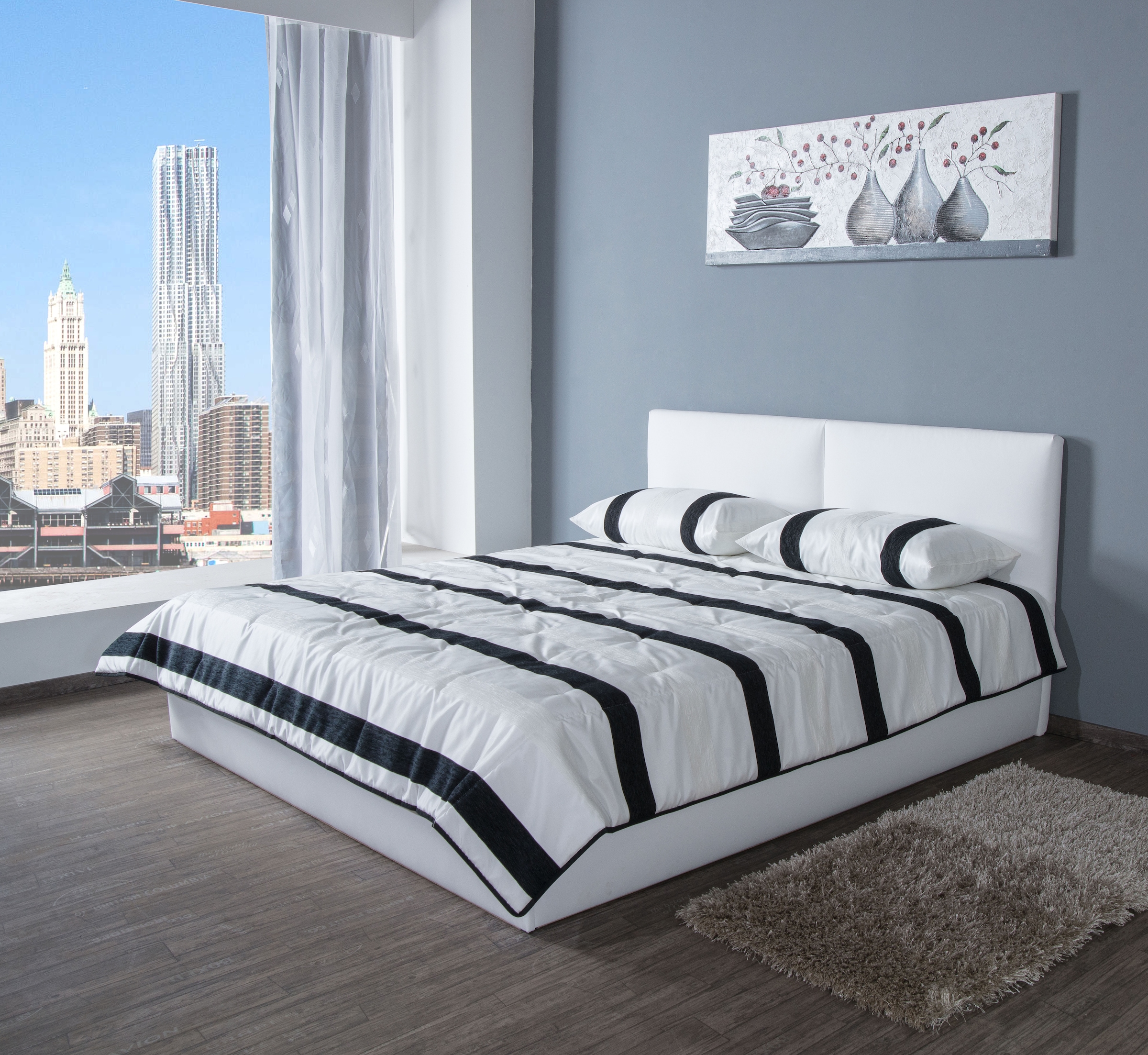 Westfalia Schlafkomfort Bett »Polsterbett Oslo in verschiedenen Härtegraden und Größen« wahlweise mit oder ohne Bettkasten