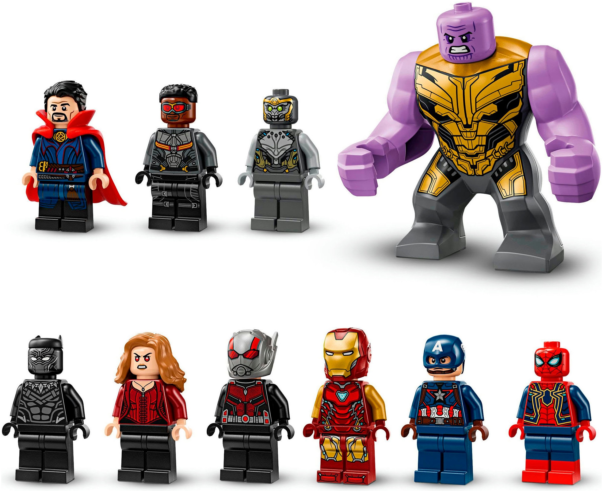 LEGO® Konstruktionsspielsteine »Avengers: Endgame Letzter Showdown (76323), LEGO Super Heroes«, (621 St.), Made in Europe