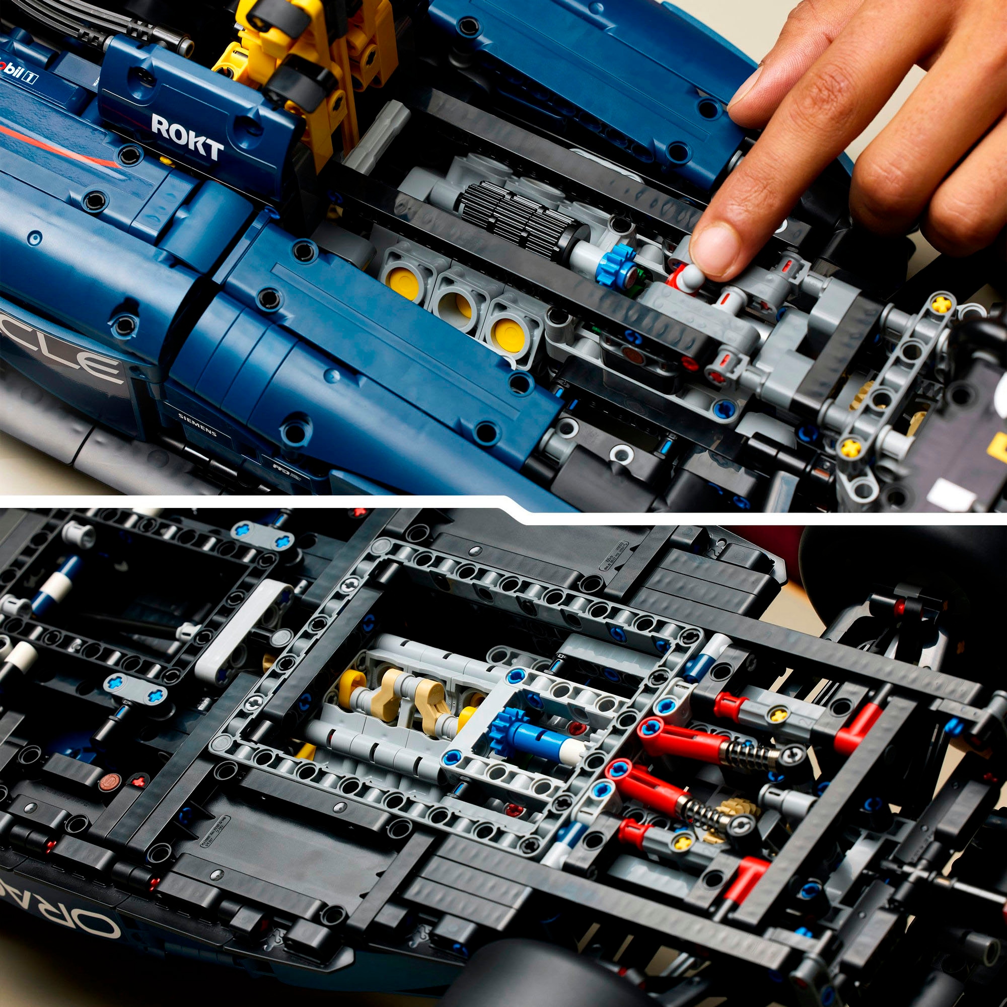 LEGO® Konstruktionsspielsteine »Oracle Red Bull Racing RB20 F1 Rennauto (42206), LEGO Technic«, (1639 St.), Made in Europe