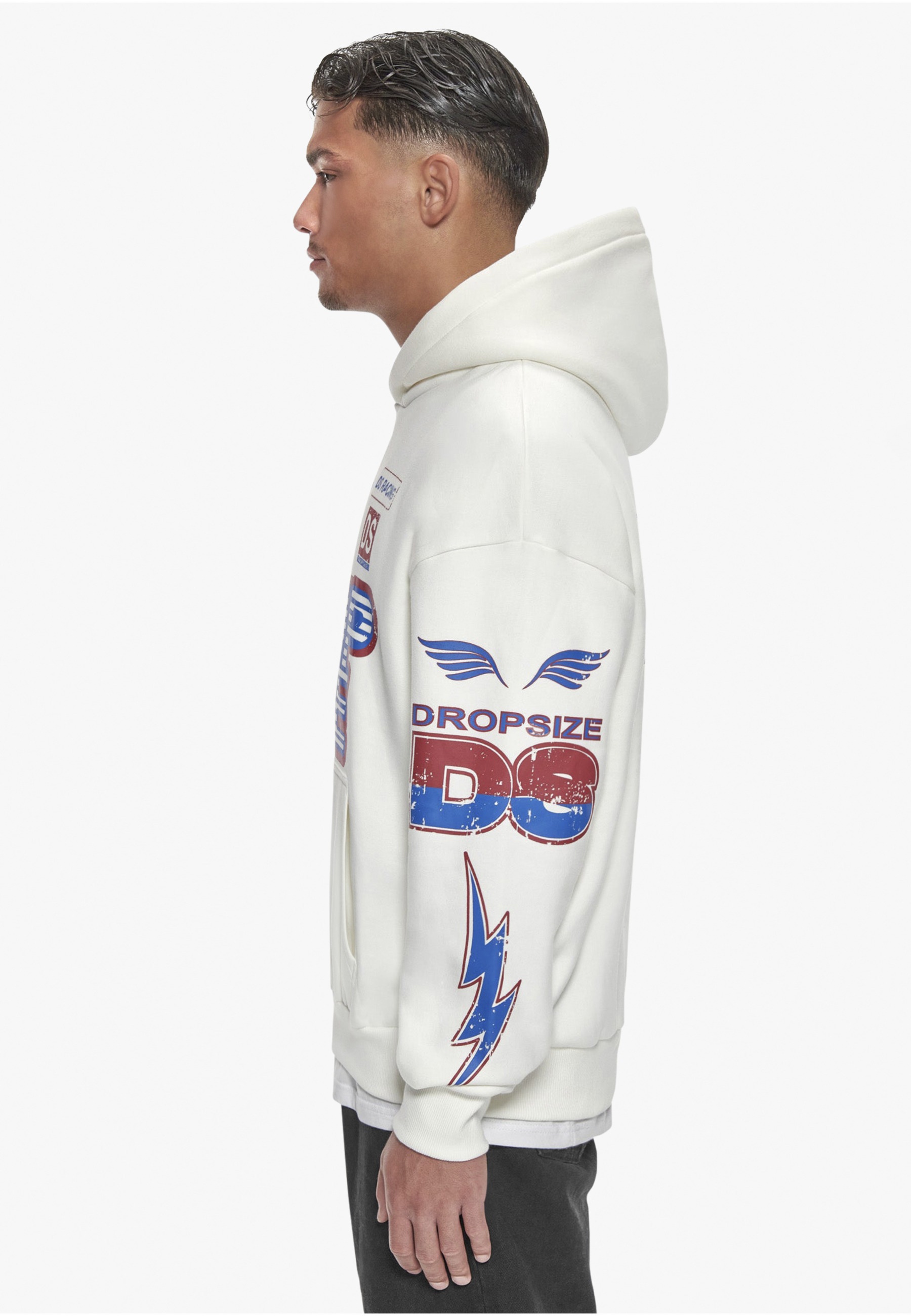 Dropsize Kapuzensweatshirt »Dropsize Herren Dropsize Heavy Oversize Racing Hoodie«, 1 Stk.
