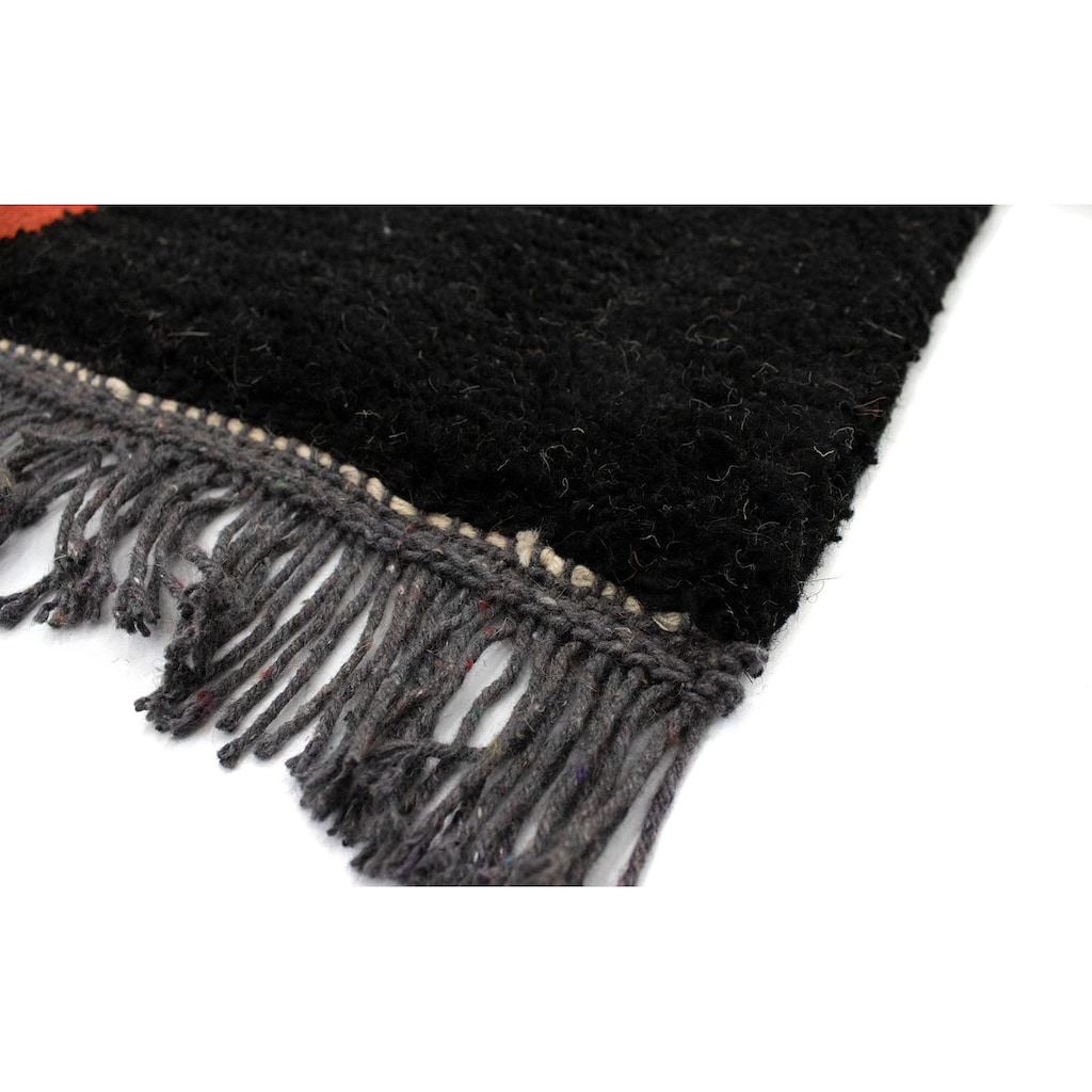 morgenland Wollteppich »Nepal Teppich handgeknüpft biege«, rechteckig