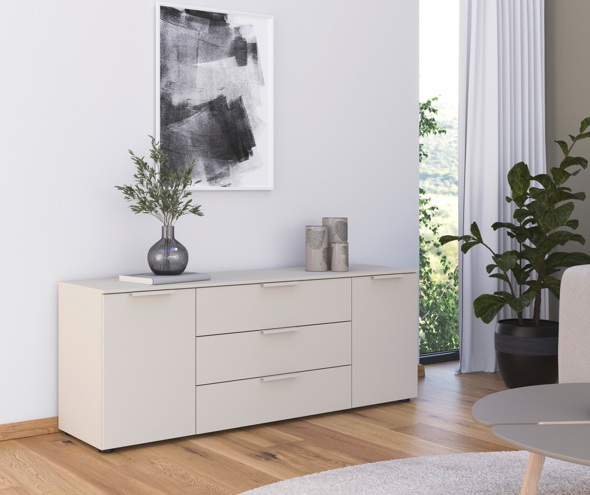 rauch Schubkastenkommode "Kommode Türkommode Sideboard Kombikommode FLIPP", günstig online kaufen