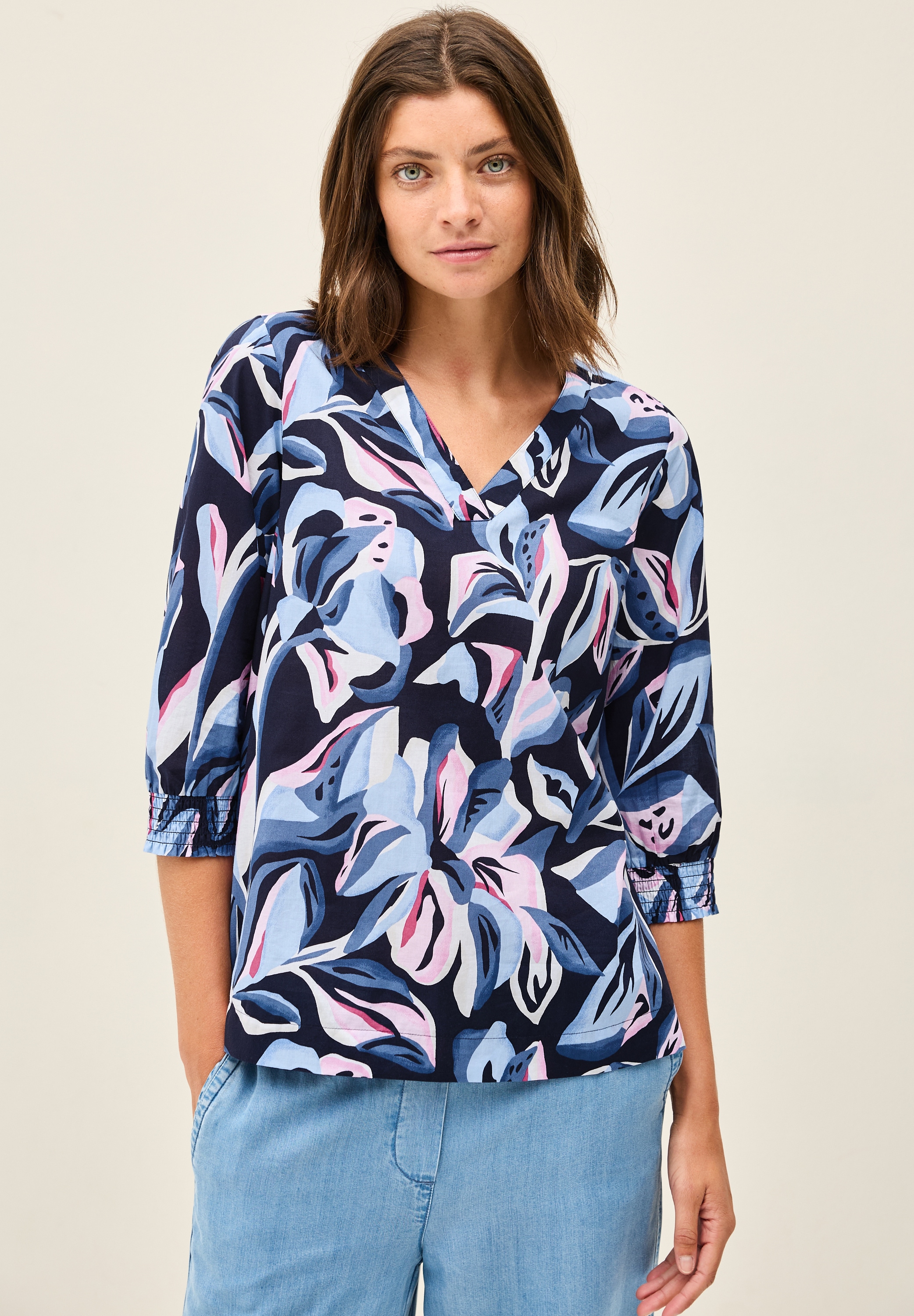 Cecil Shirtbluse, aus reiner Baumwolle günstig online kaufen