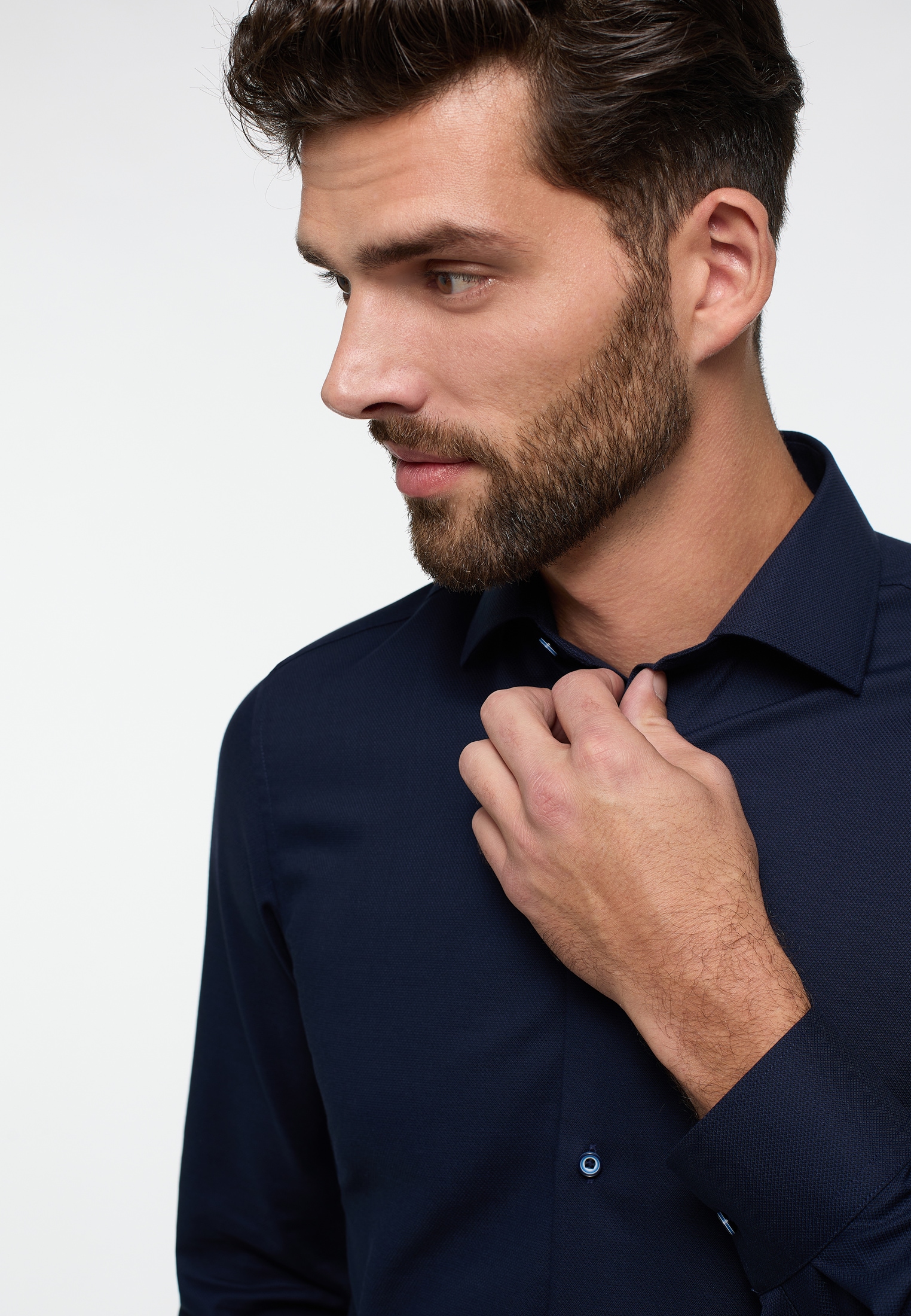Eterna Langarmhemd »SLIM FIT«, NON IRON (bügelfrei)