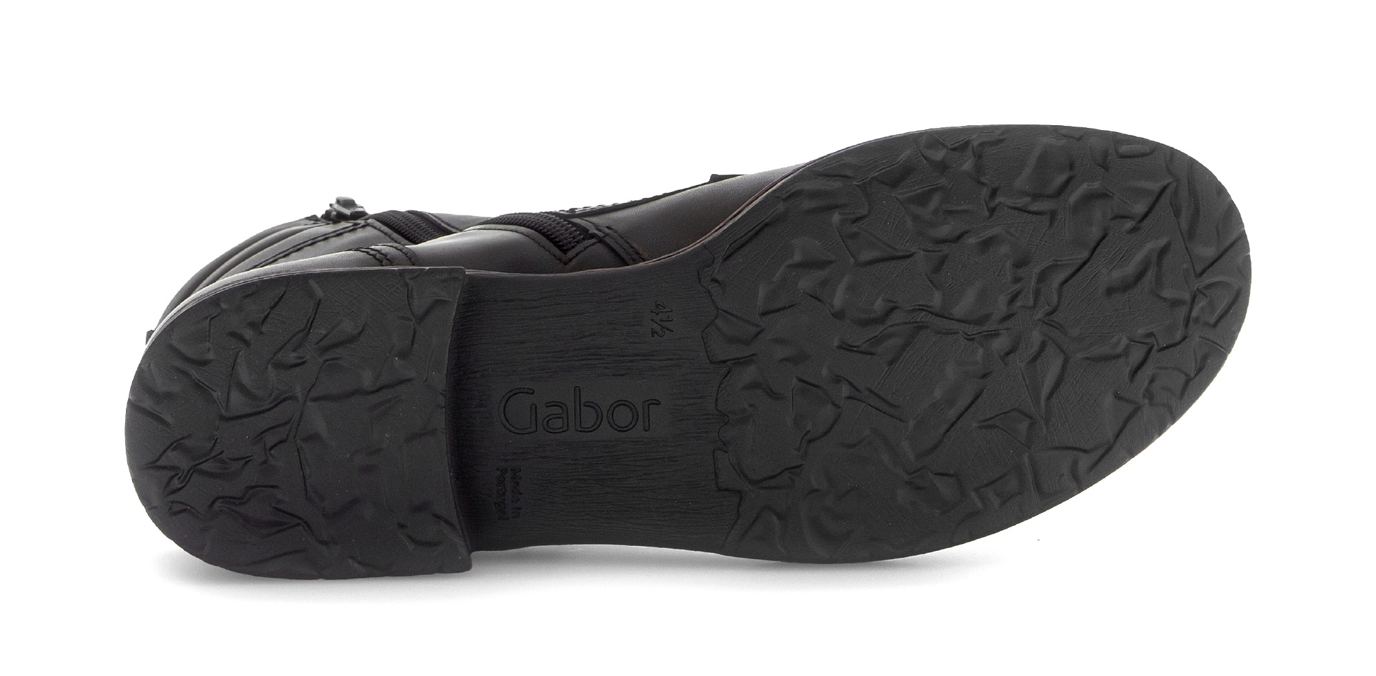 Thumbnail - Gabor Schnürstiefelette, Blockabsatz, Schnürboots mit Zierreißverschluss an der Außenseite