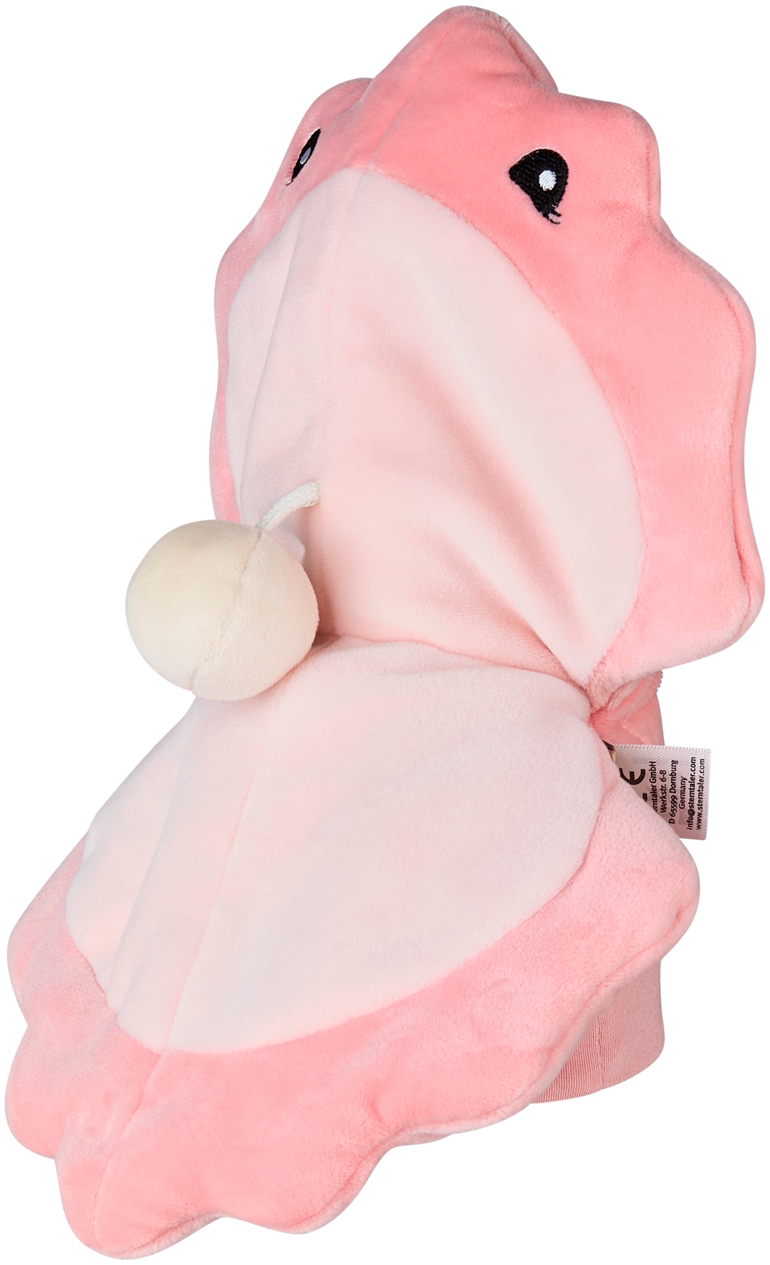 "Handpuppe STERNTALER ""Muschel"", koralle, Puppen, Kinder, Flauschstoff"