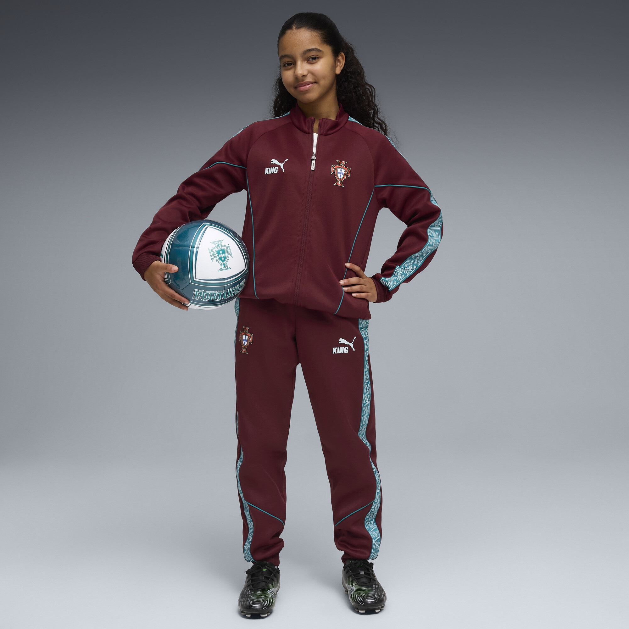 PUMA Sporthose »Portugal KING Anthem Hose Jugendliche«