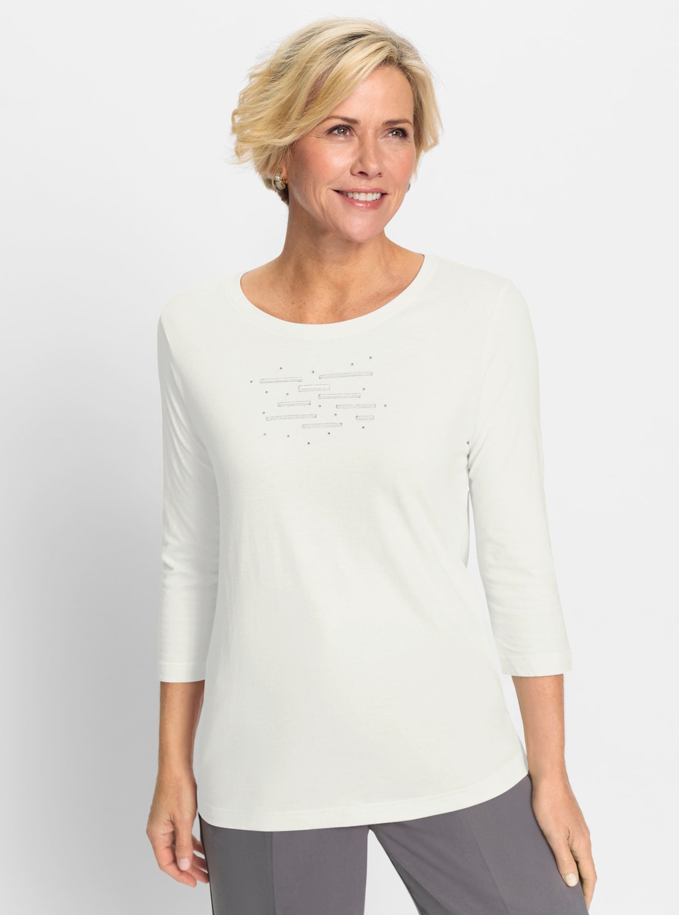 Classic 3/4-Arm-Shirt "Shirt" 1 Stk. tlg. günstig online kaufen