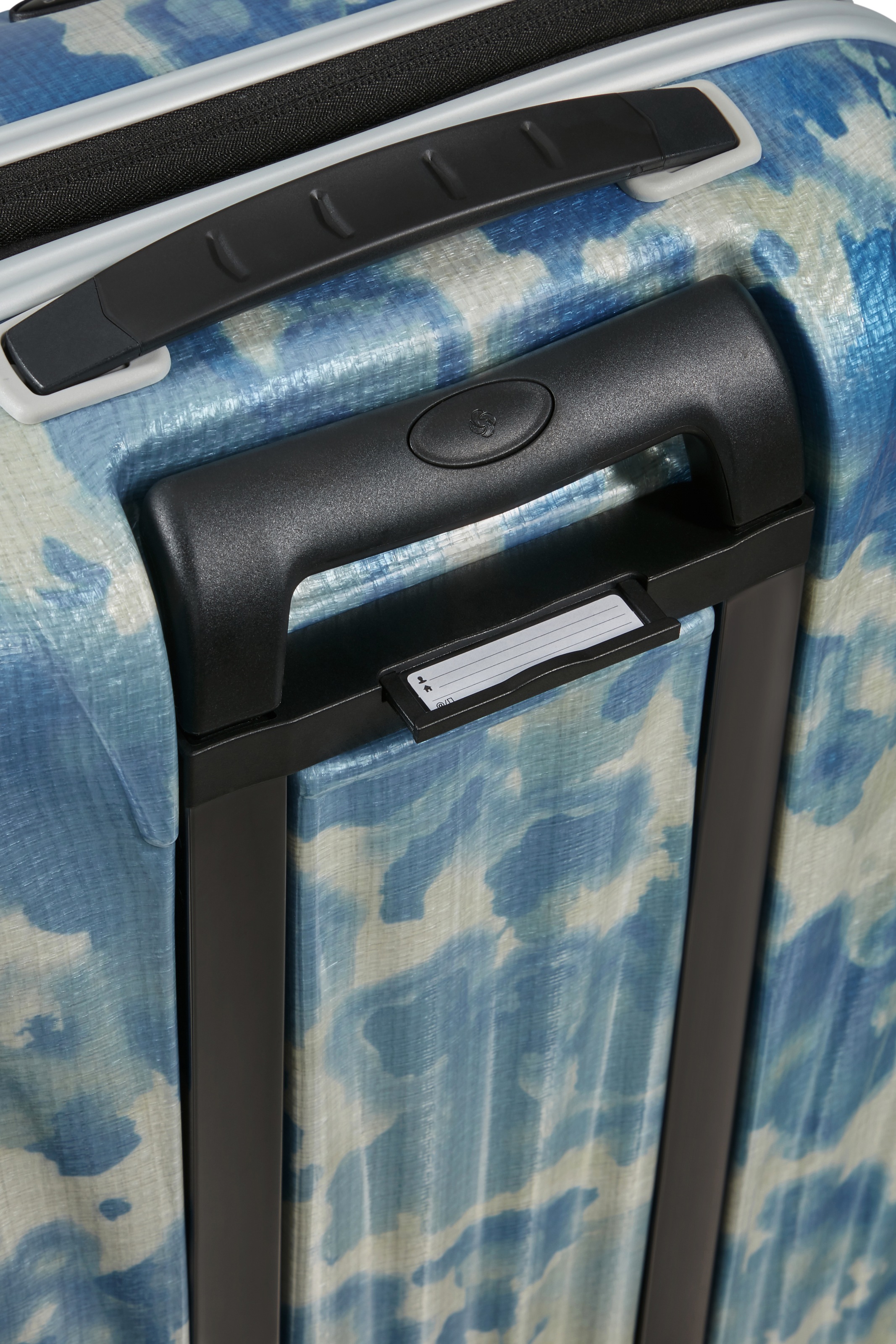 Samsonite Hartschalen-Trolley »SPINNER« 36 l Farbedition "Drifted Clouds", Curv-Material, mind. 95% recyceltes PET