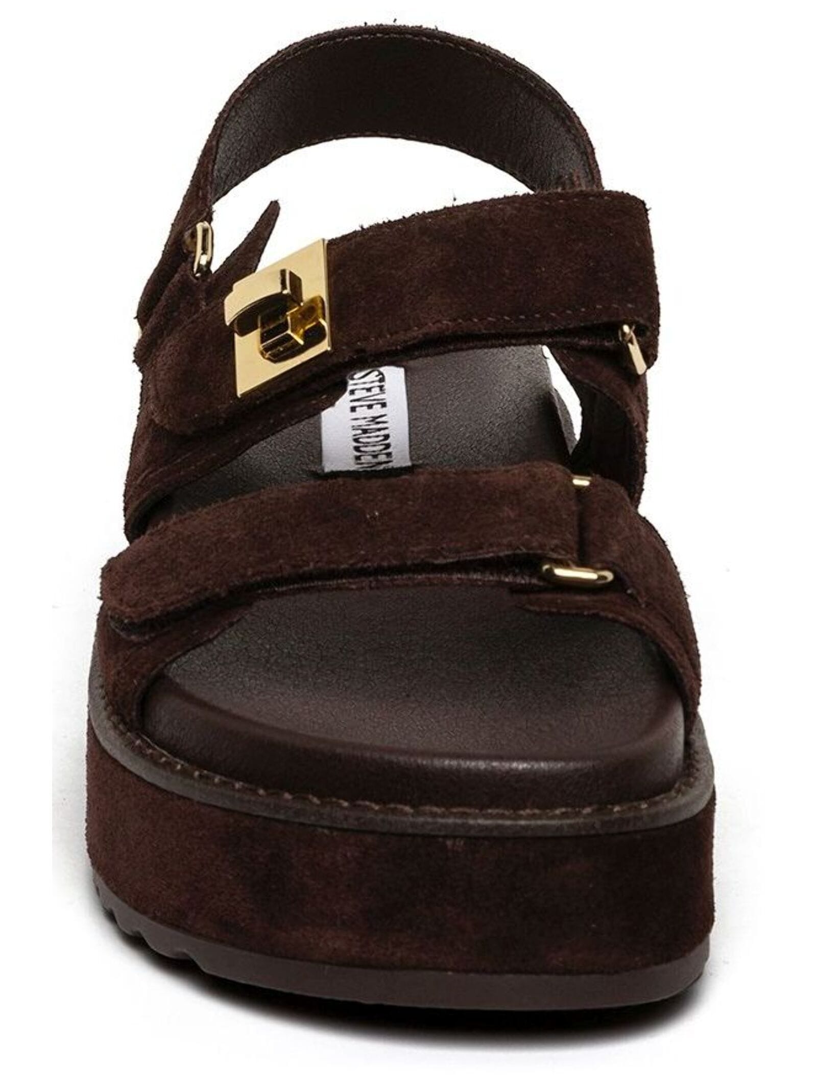 STEVE MADDEN Plateausandaletten »STEVE MADDEN Sandalen Veloursleder«
