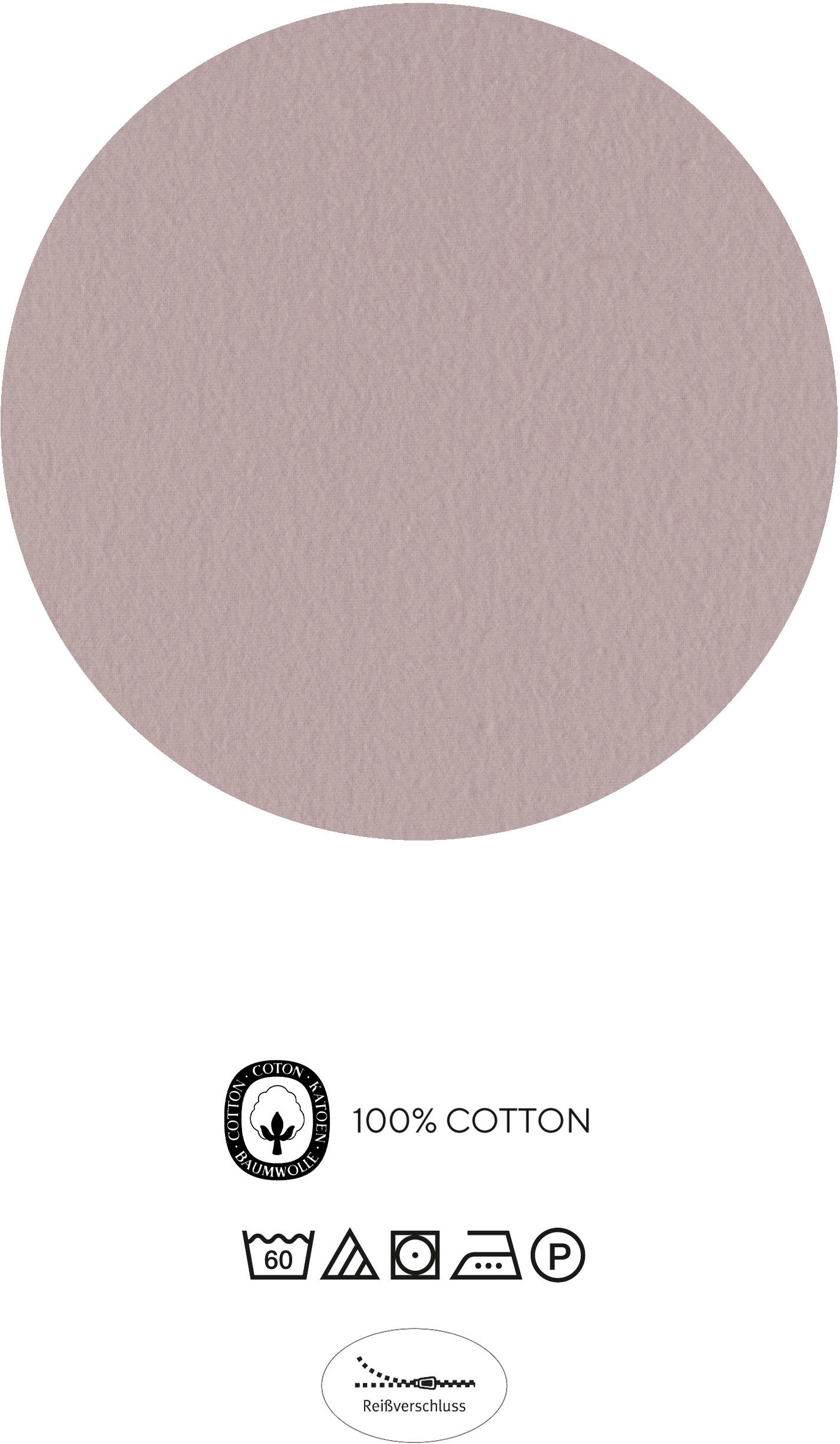 Biberna Bettwäsche »0004100« 2 Stk. wohlig warm + weich, pflegeleicht, 100% Baumwolle, Reißverschluss