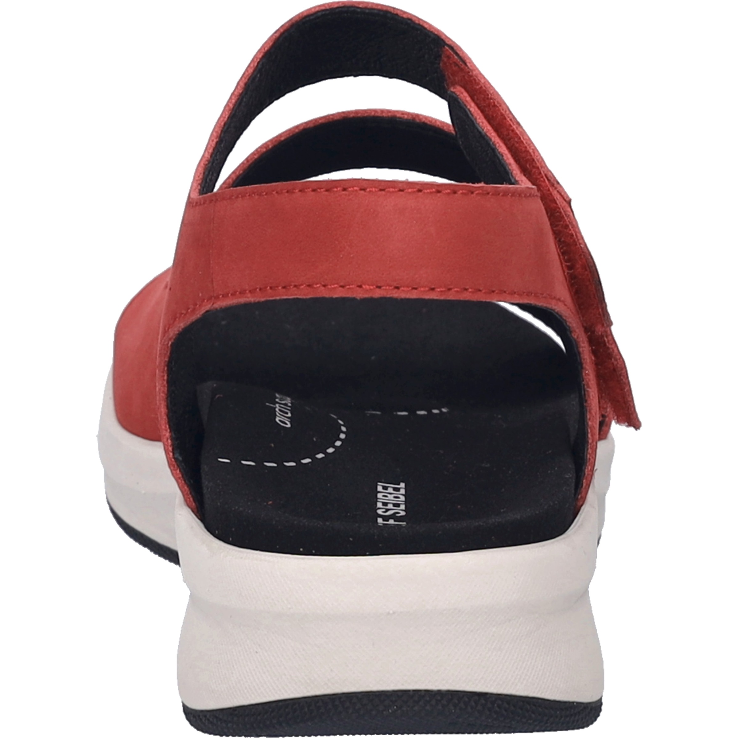 Sandale JOSEF SEIBEL "Estelle 03, rot", Damen, Gr. 37, rot, Obermaterial: 100% Rindsleder Leather cow., Schuhe Sandale 3