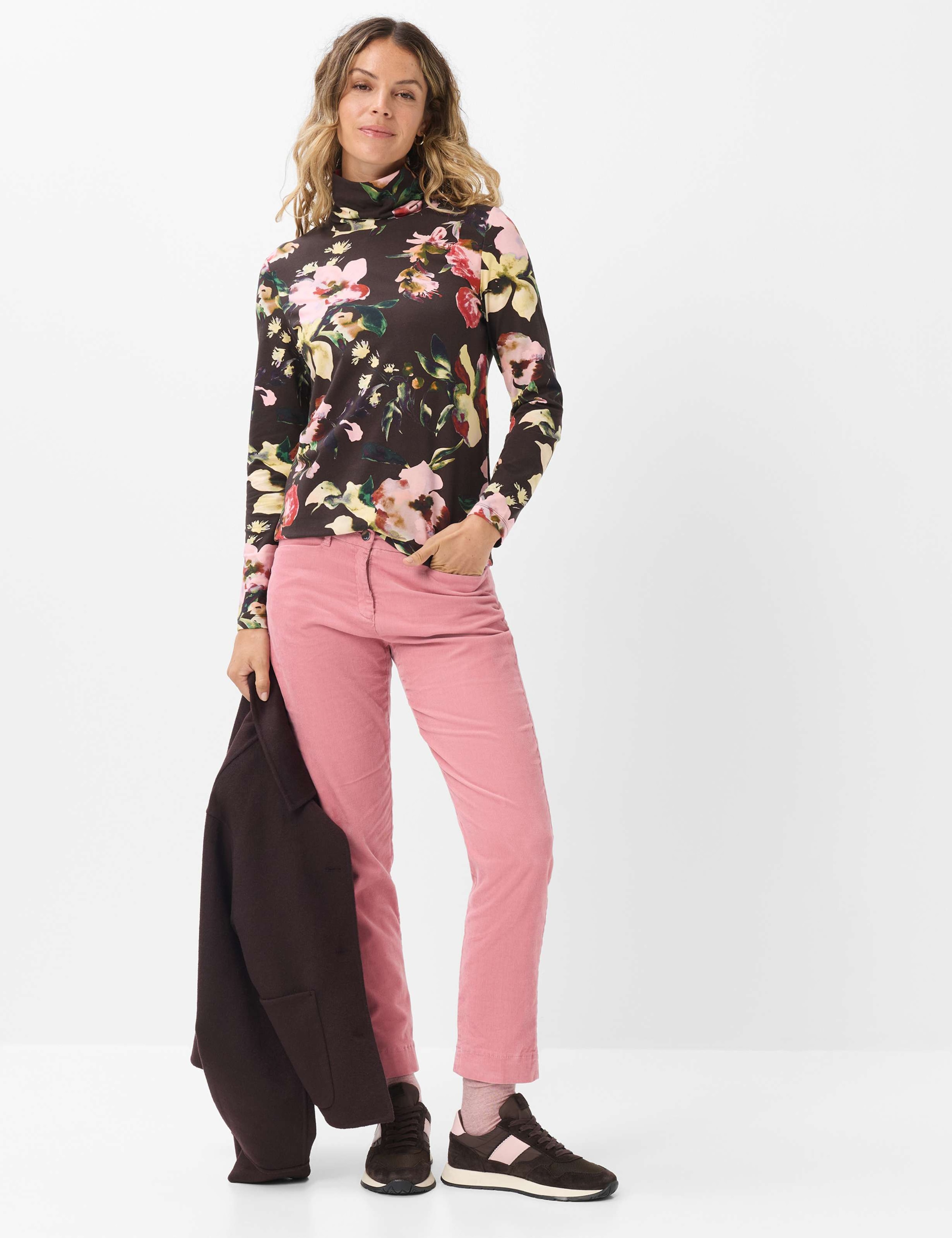 Brax Langarmshirt »Style CARINA L« Jersey: Langarmshirt im Baumwollmix
