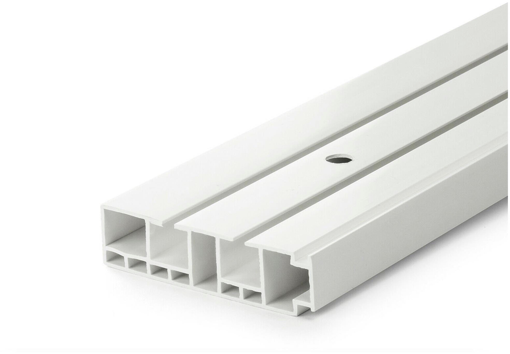 SN DECO GROUP Gardinenschiene "Vorhangschiene SH (2)" 2 läufig-läufig Fixma günstig online kaufen
