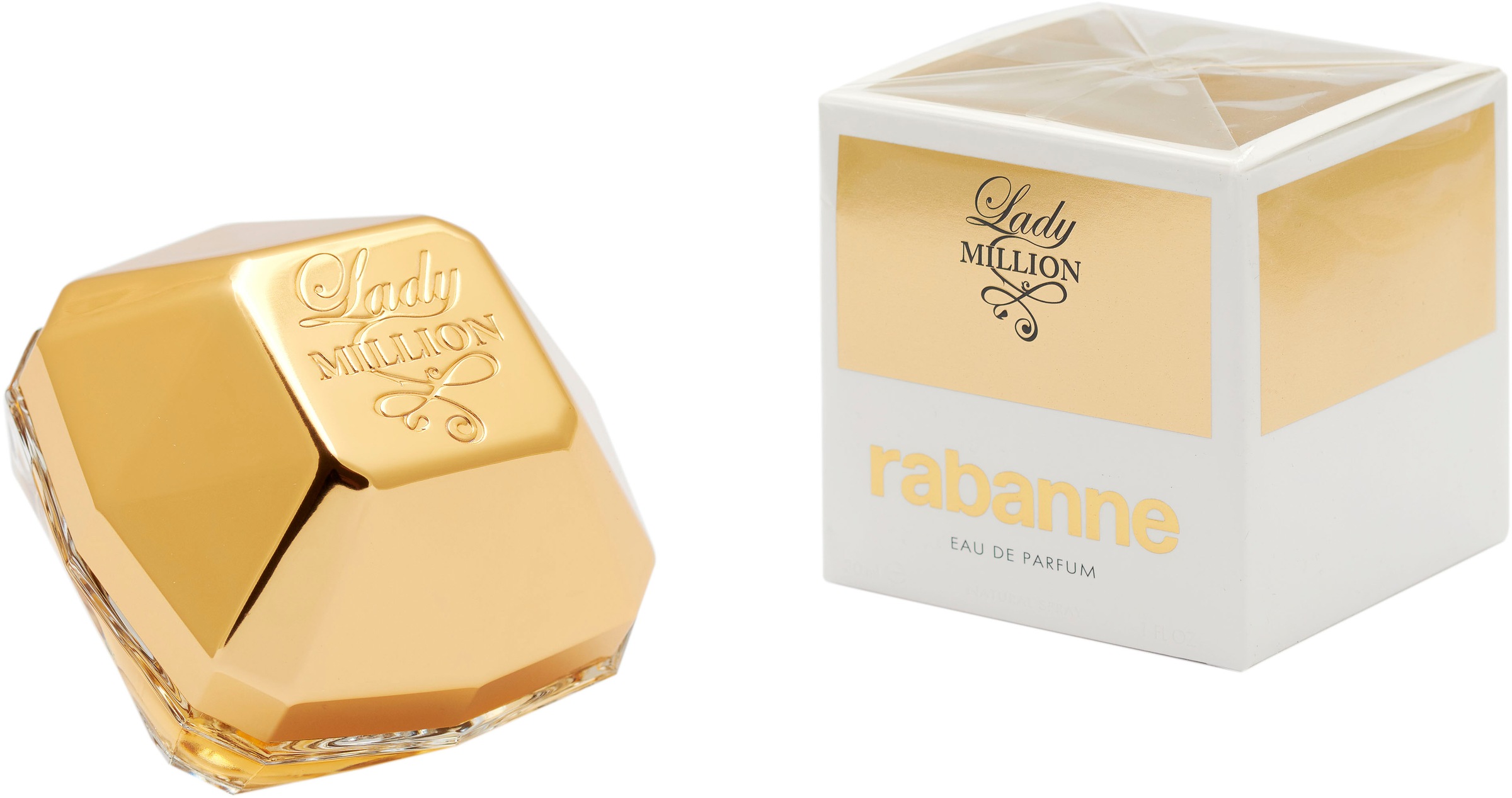 paco rabanne Eau de Parfum »Lady Million«, mit blumigen Elementen