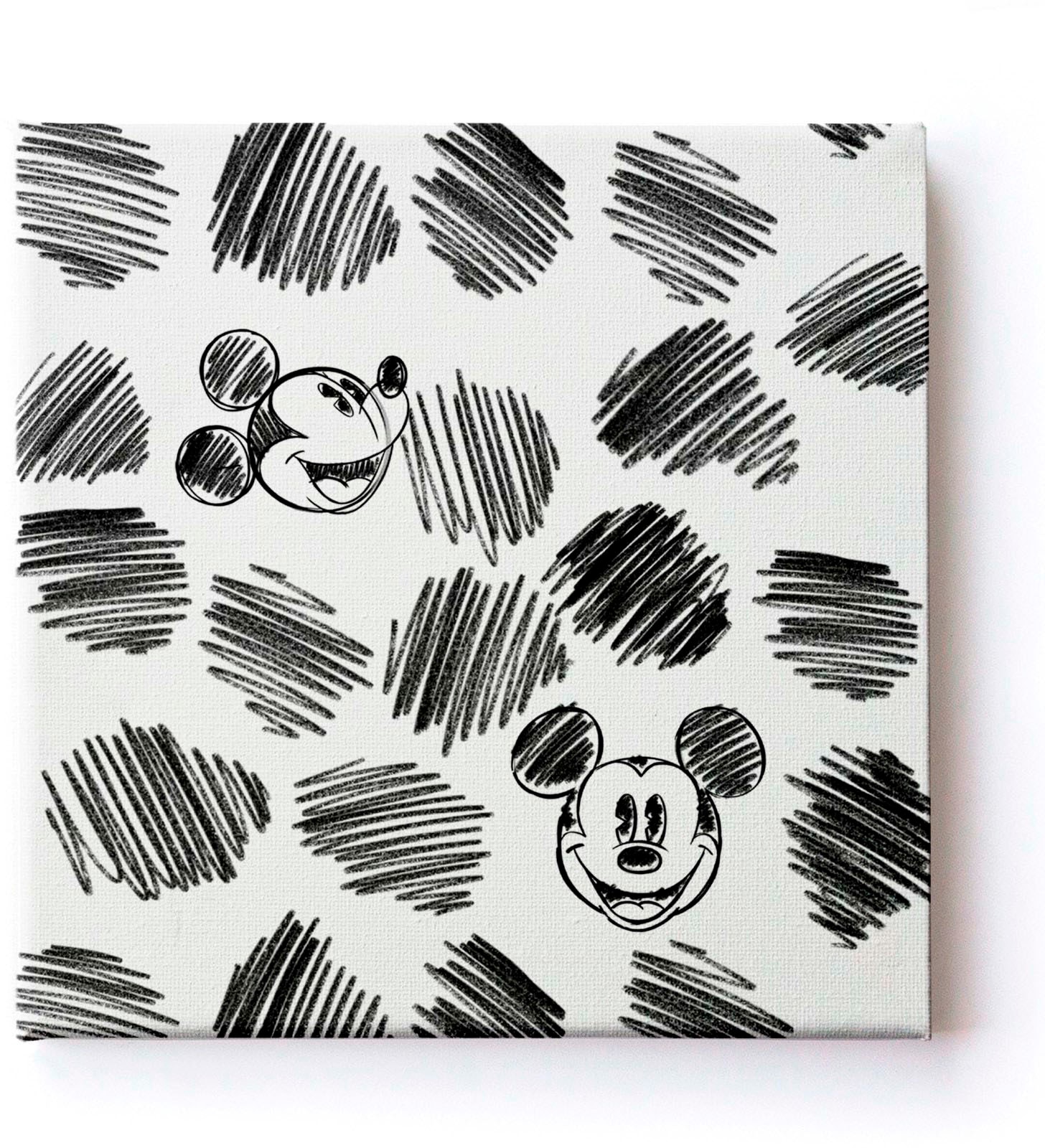 Disney Leinwandbild »Leinwandbilder Set of 3 Mickey Mouse Sketch 3/30x30cm«, (Packung, 3 St.)