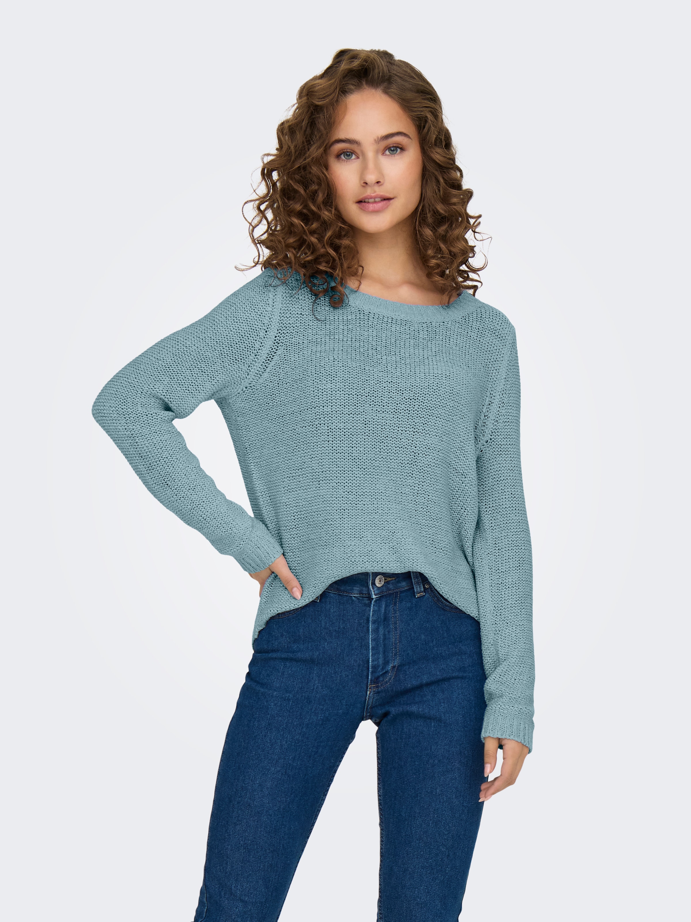 ONLY Strickpullover »ONLGEENA XO L/S PULLOVER KNT NOOS«