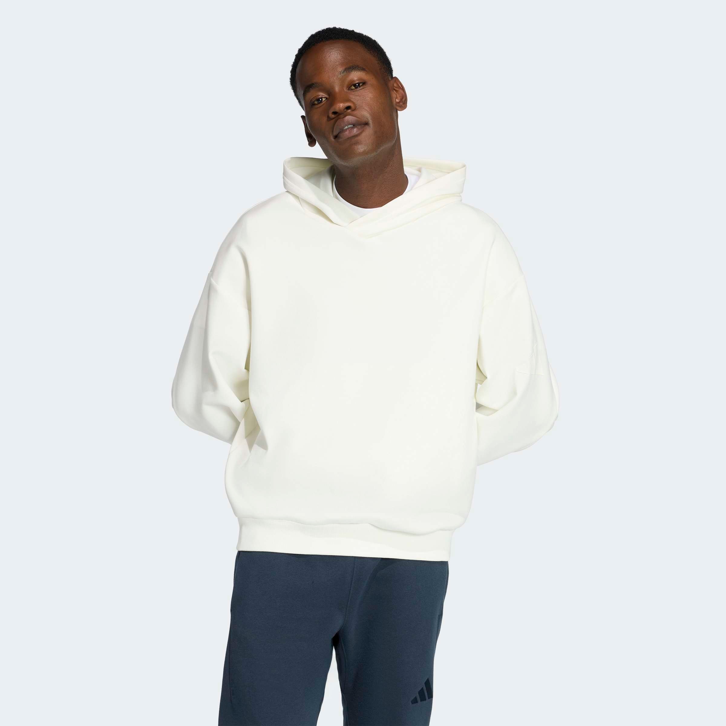 adidas Sportswear "SOFT LUX HOODIE", mit Kapuze, für Sportmode und Freizeit, mit 3-Streifen-Logo-Print