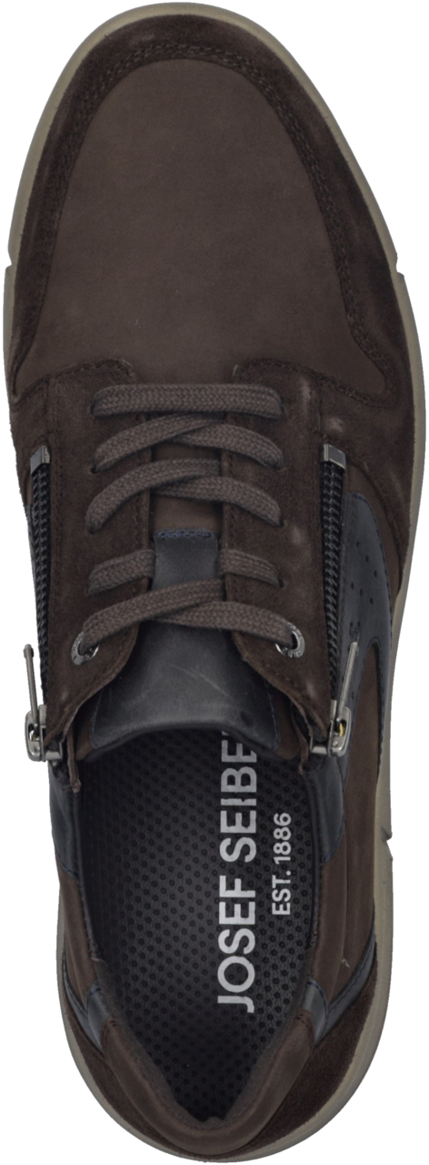Josef Seibel Sneaker »Enrico 20«  Halbschuh, Freizeitschuh, Schnürer mit Außenreißverschluss, Weite G