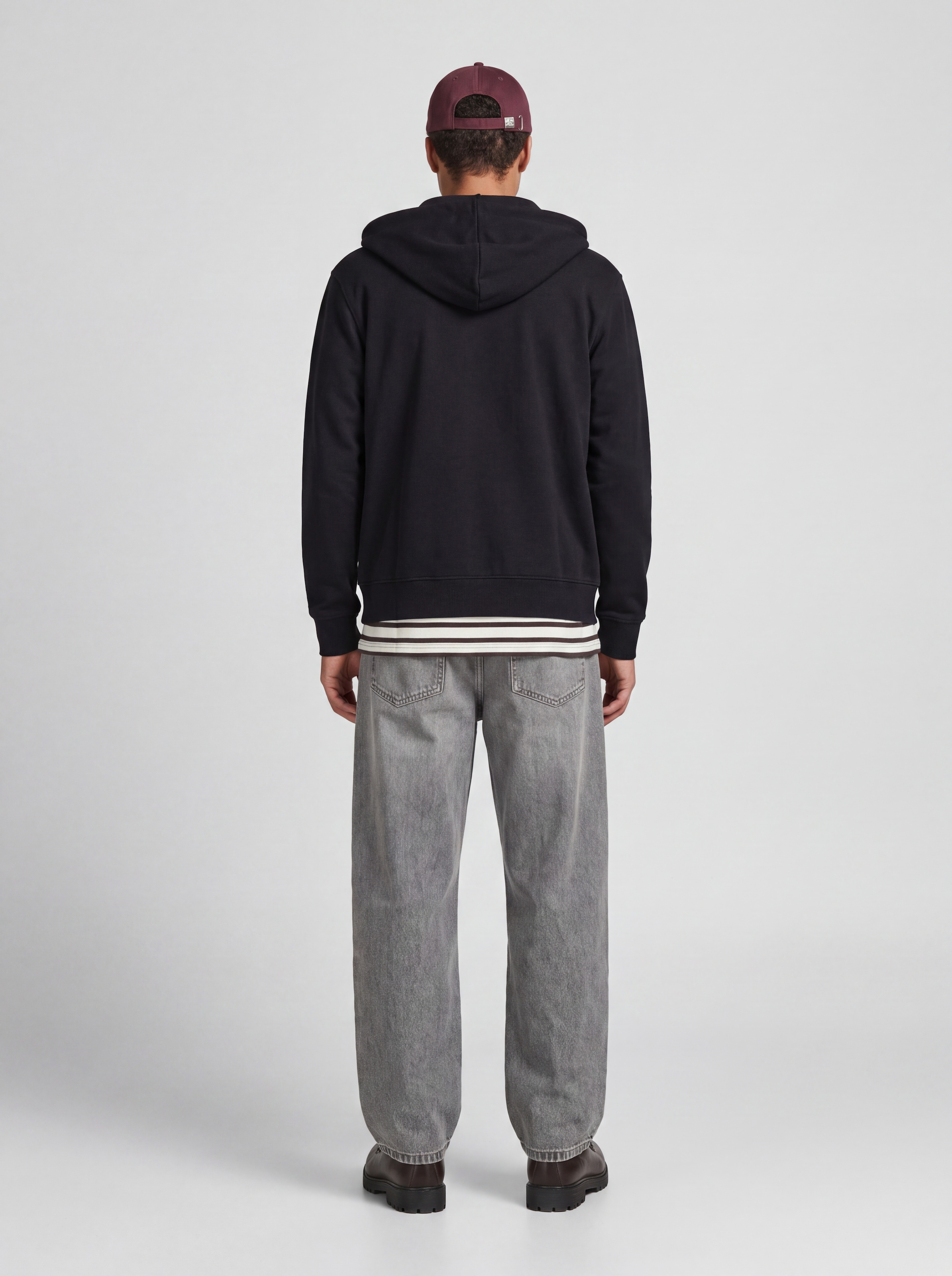 Jack & Jones Kapuzensweatjacke »JJEACE SWEAT ZIP HOOD NOOS« Baumwollmischung, relaxed fit