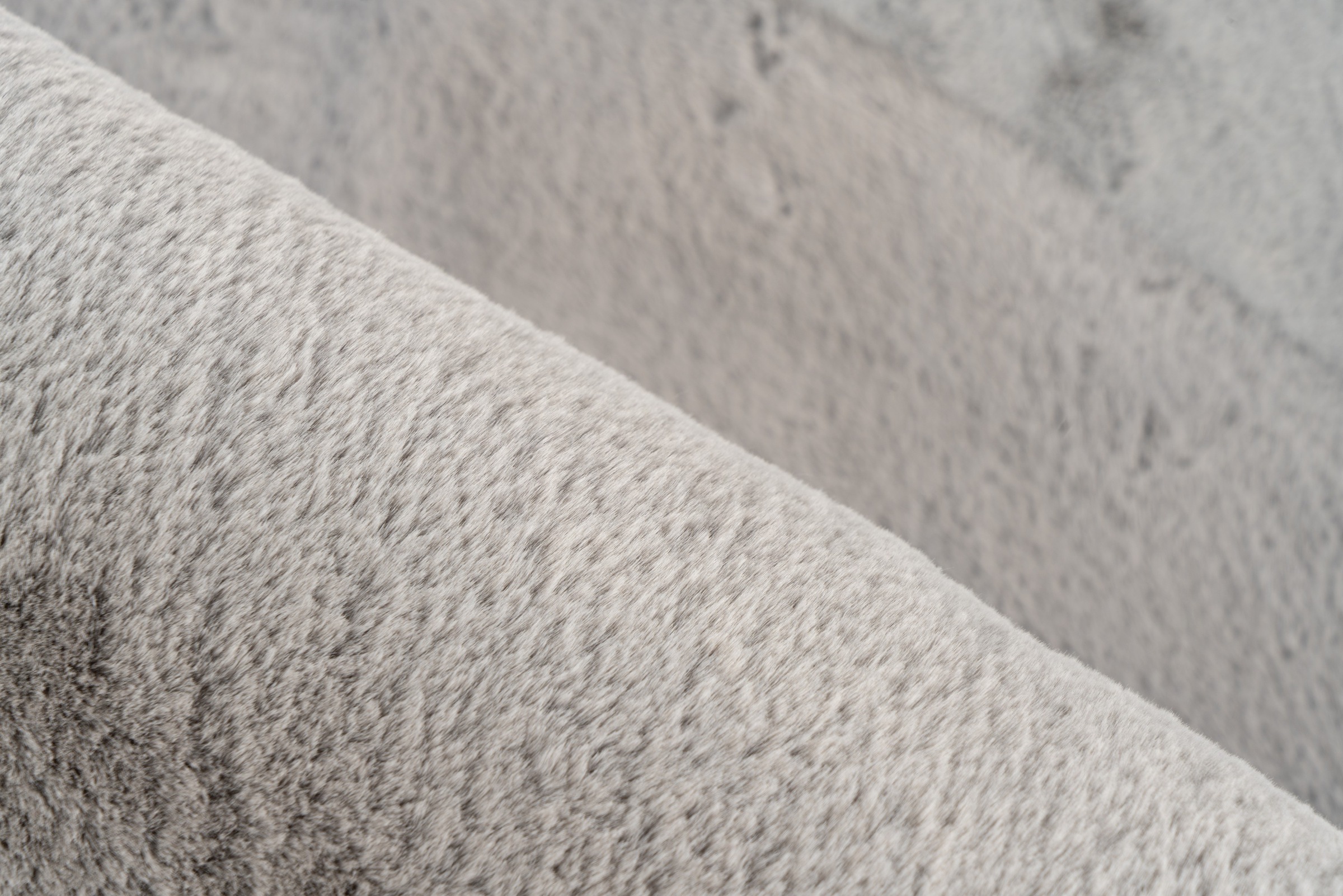 Teppich KAYOOM "Cross 425", silber, H:21mm Ø:160cm, Polyester, Teppiche, Teppich, Hochflor 3