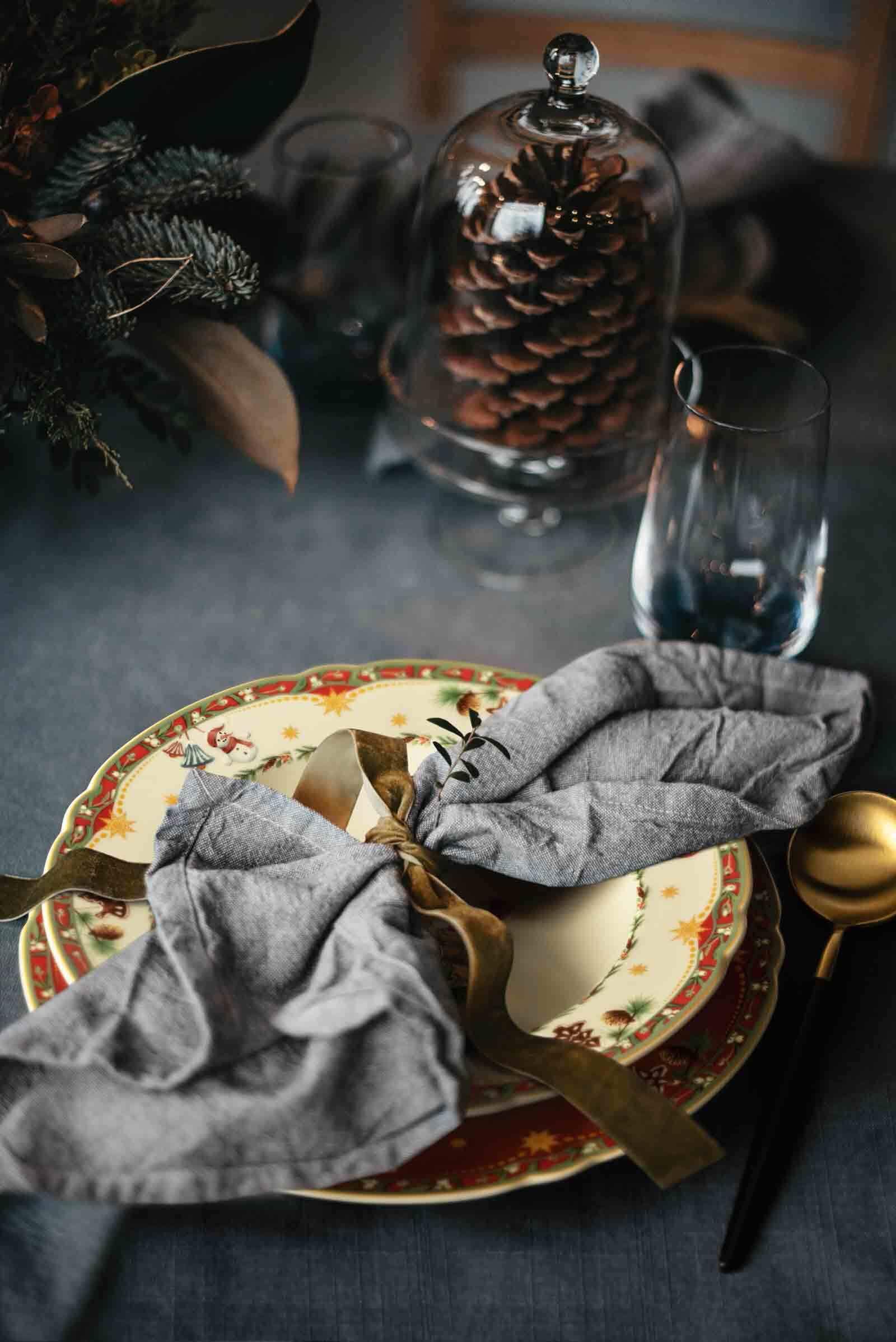 Seltmann Weiden Suppenteller »Suppenteller Marieluise Weihnachtsnostalgie ø 23 cm 6er Set creme«