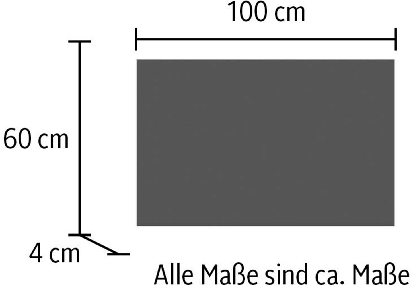 IMPULS KÜCHEN Arbeitsplatte, in vielen Breiten, 4cm stark, passend zu allen Serien