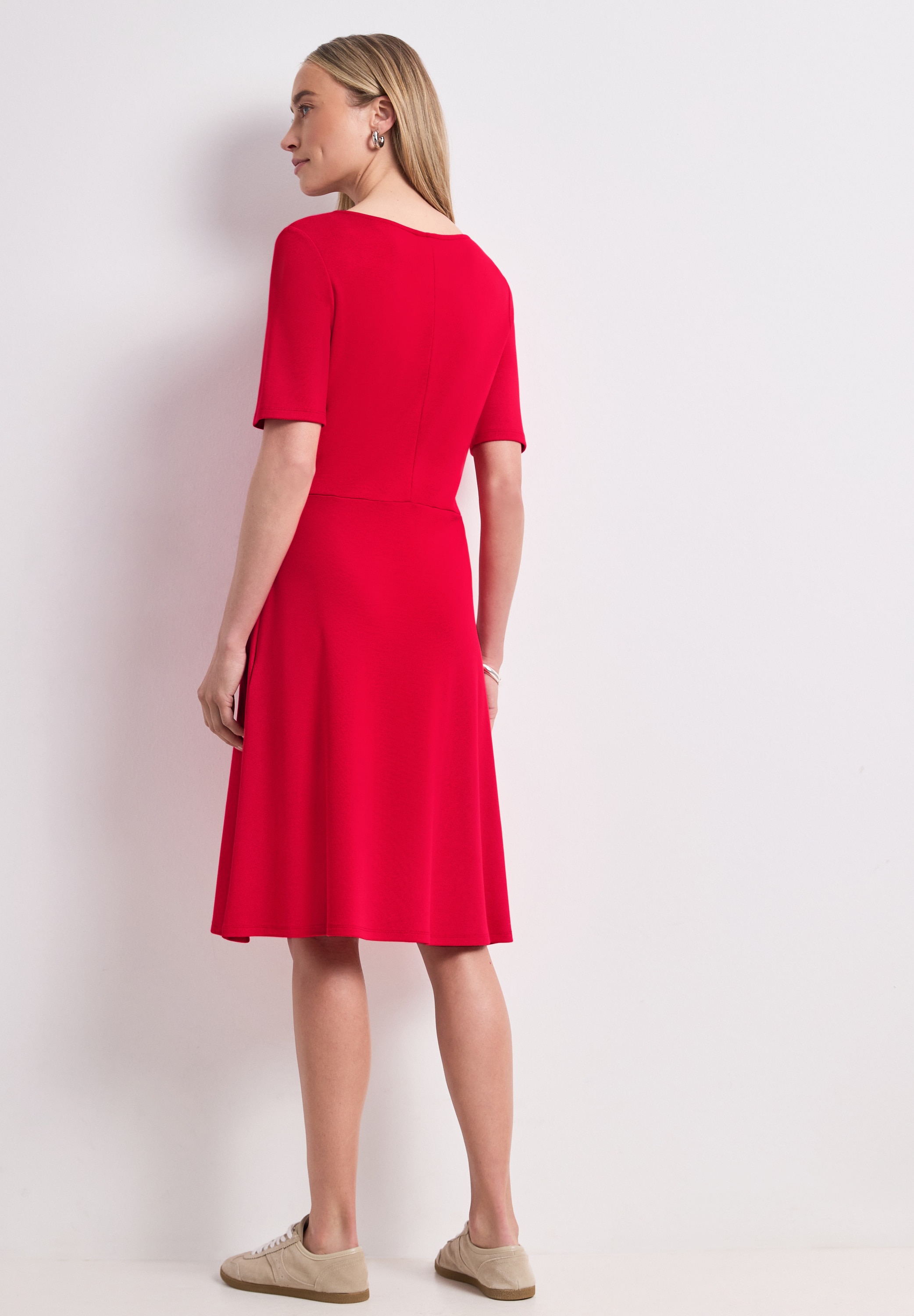 STREET ONE Jerseykleid Ohne Taschen aus Viskose