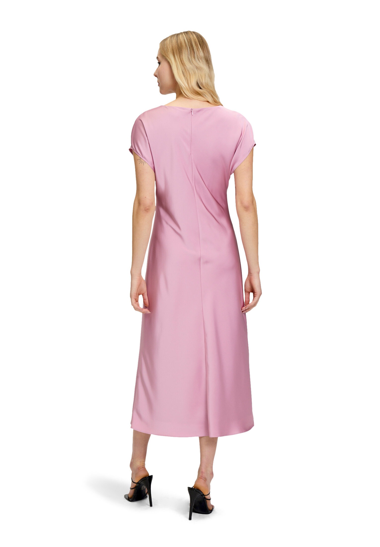 Vera Mont Abendkleid »Damen in 7/8 Länge« Ohne Tasche Gerafft