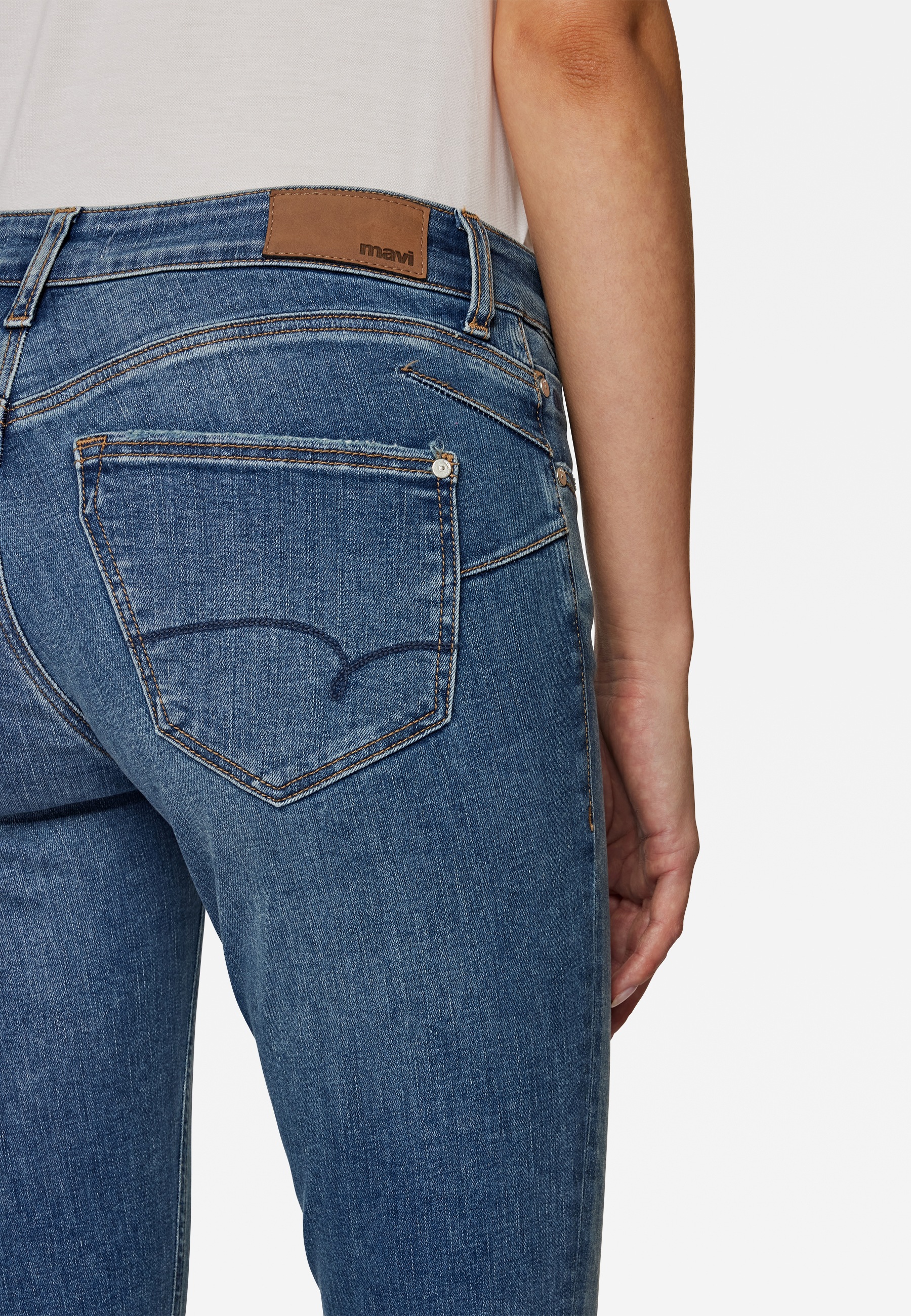 Mavi Skinny-fit-Jeans »LINDY«, Eng anliegende Jeans