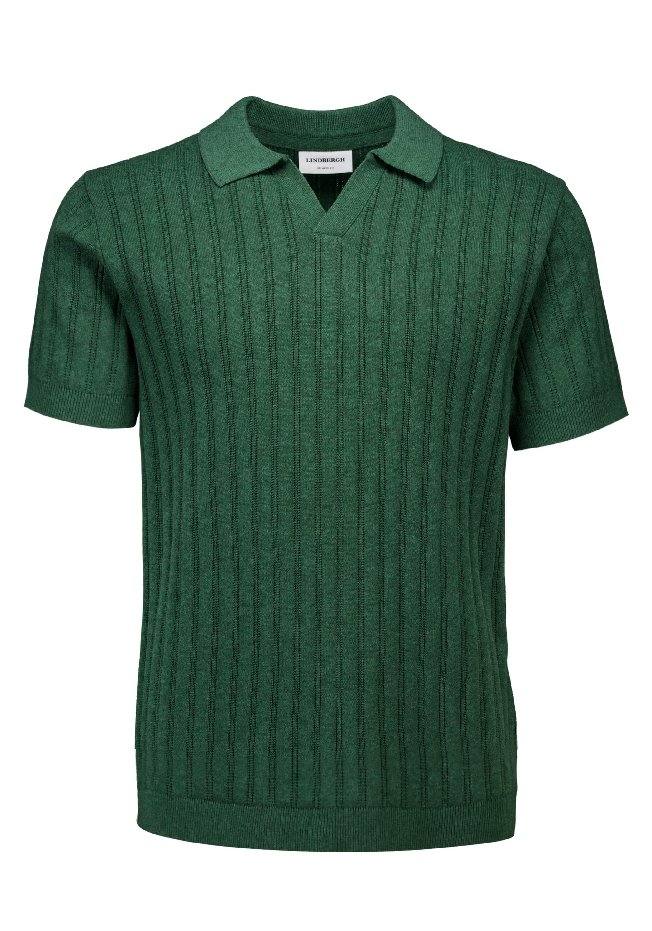 LINDBERGH Kurzarmpullover "Poloshirt Relaxed Fit" günstig online kaufen