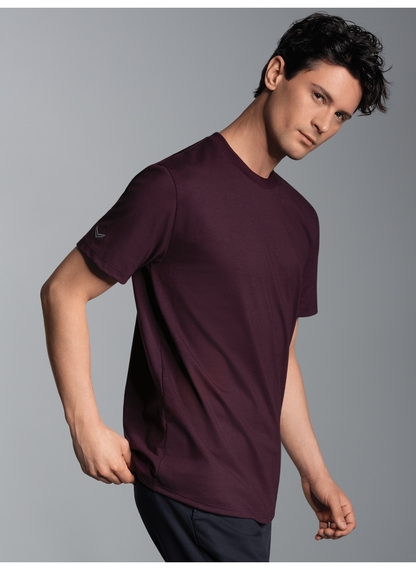 Trigema T-Shirt "TRIGEMA T Shirt aus Biobaumwolle" 1 Stk. günstig online kaufen