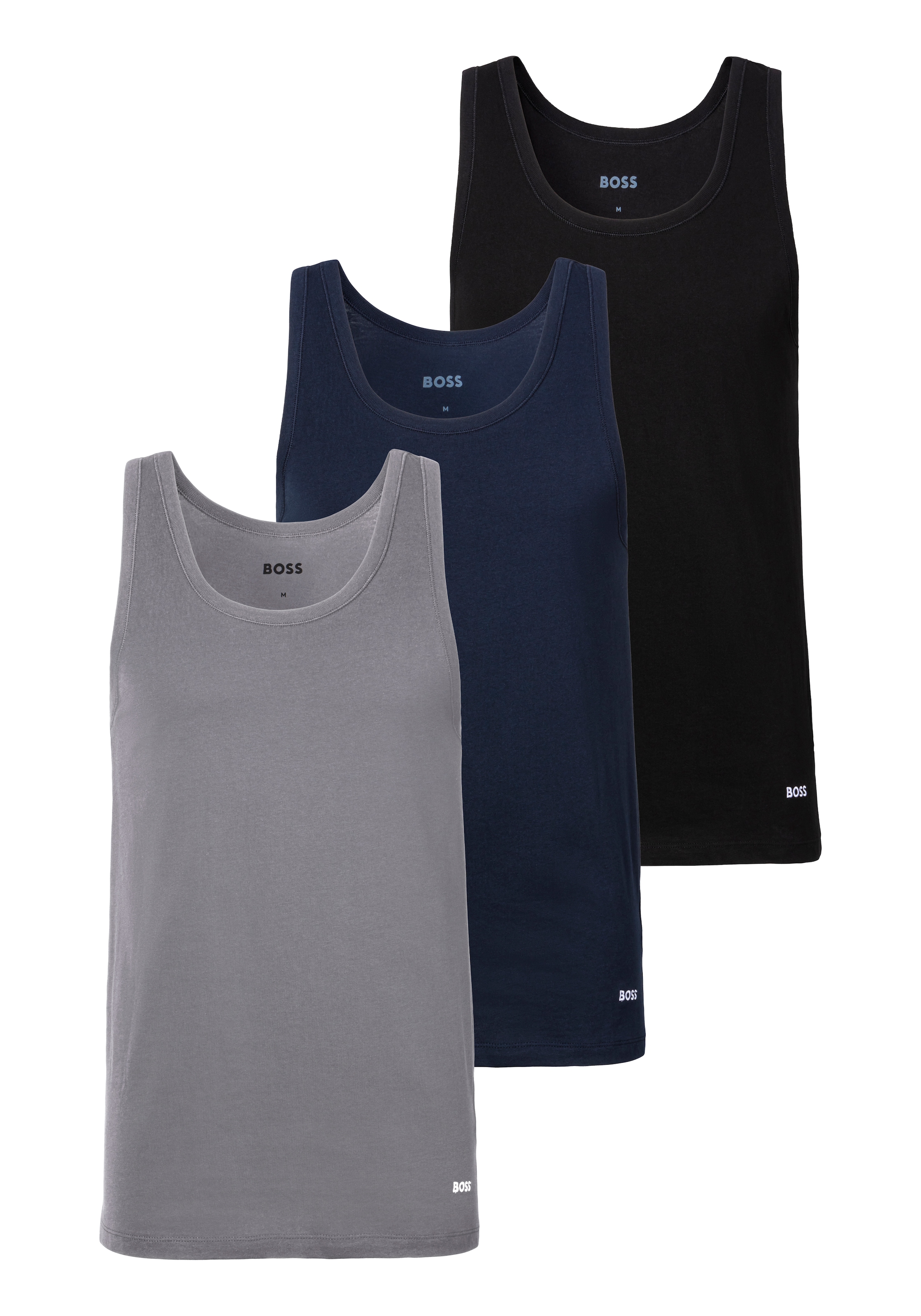 Tanktop »3P Classic«, (3), mit Label