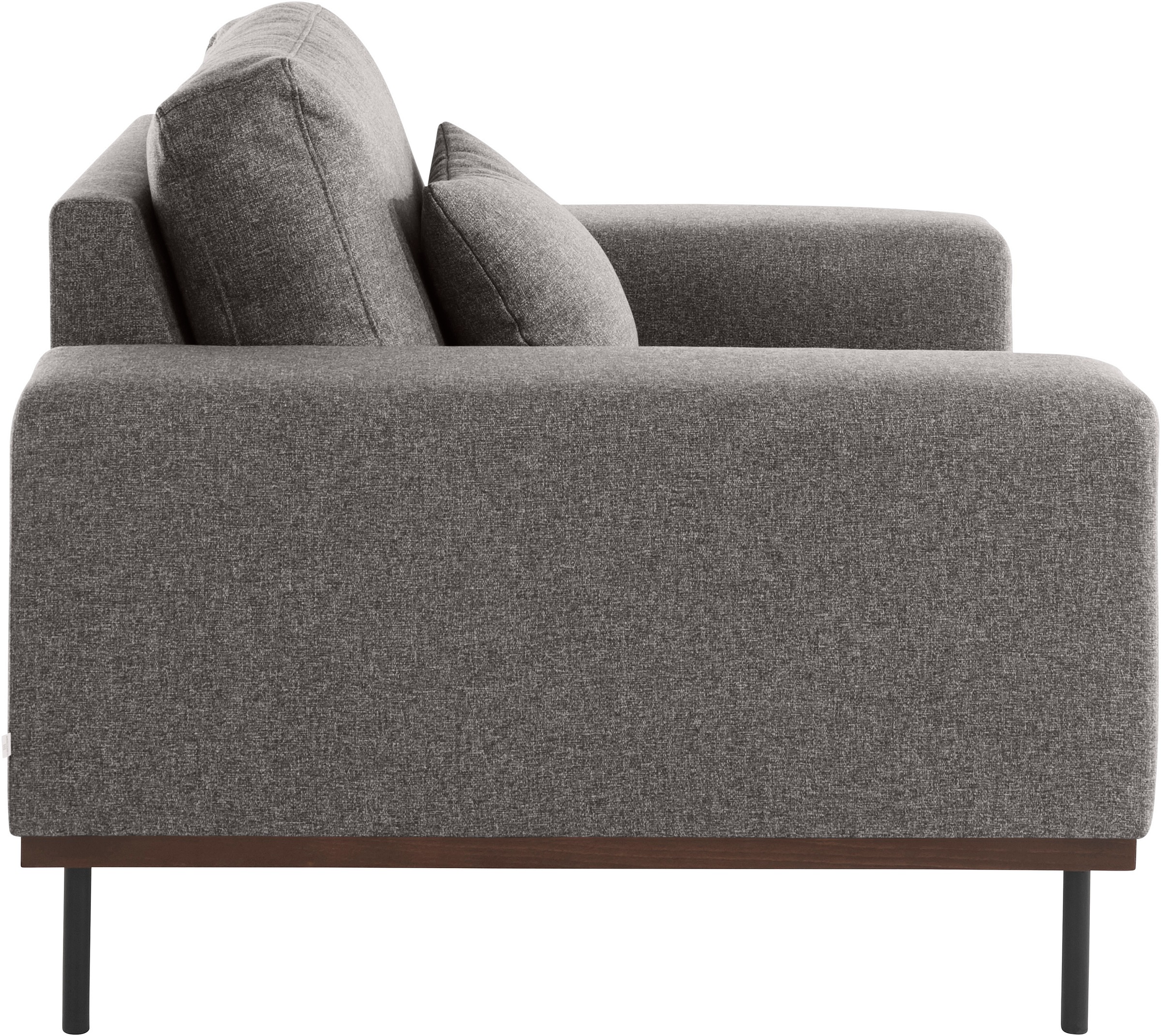 andas Loveseat »Mikael Sessel«, gebeizter Holzrahmen; passend zur Serie 'Mikael', incl. Zierkissen